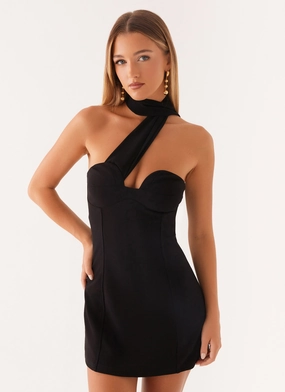 Sirena Mini Dress - Black All Timewear New Mood