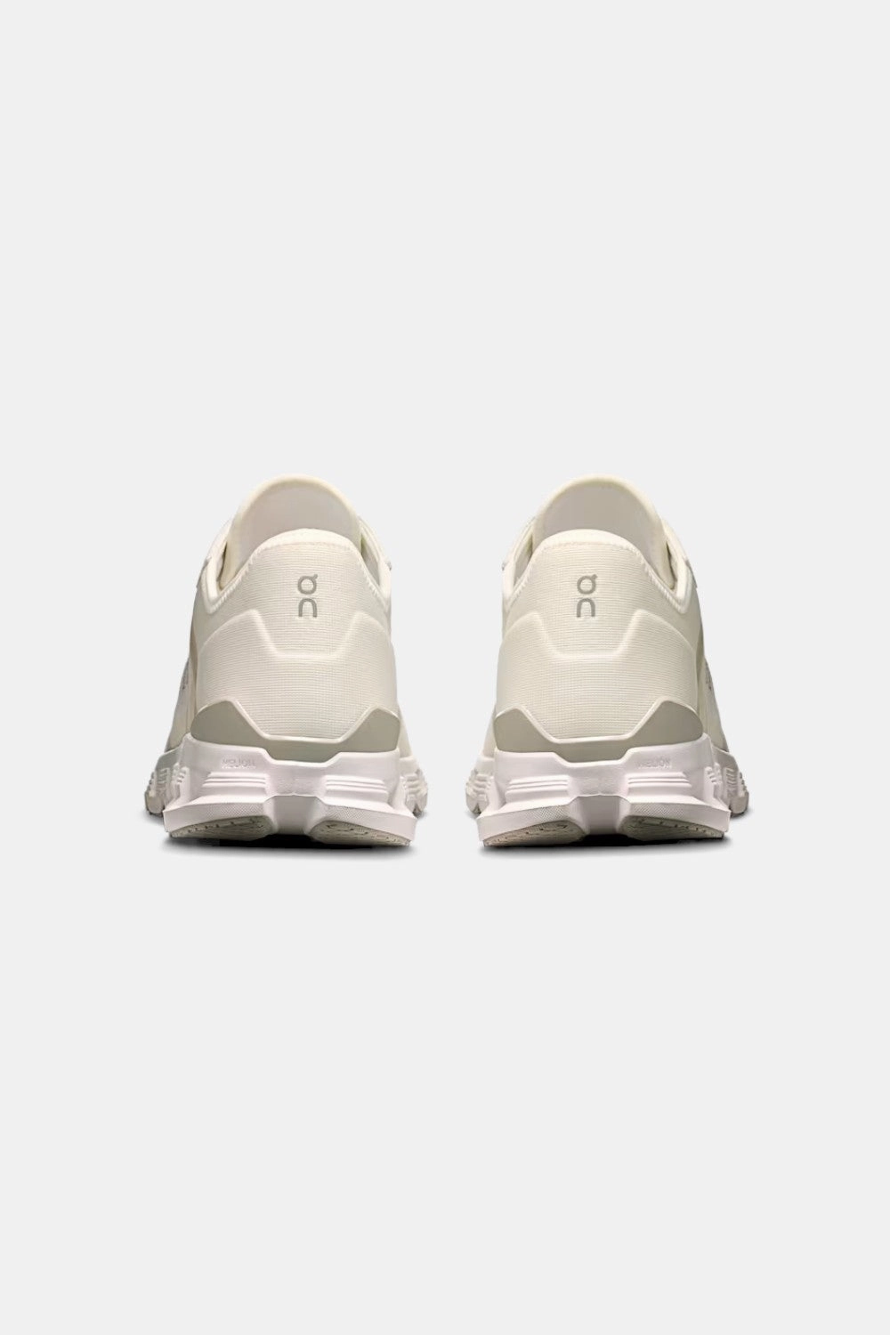 Precision Stitching On Running Men's Cloud X 4 AD in White & Wolf