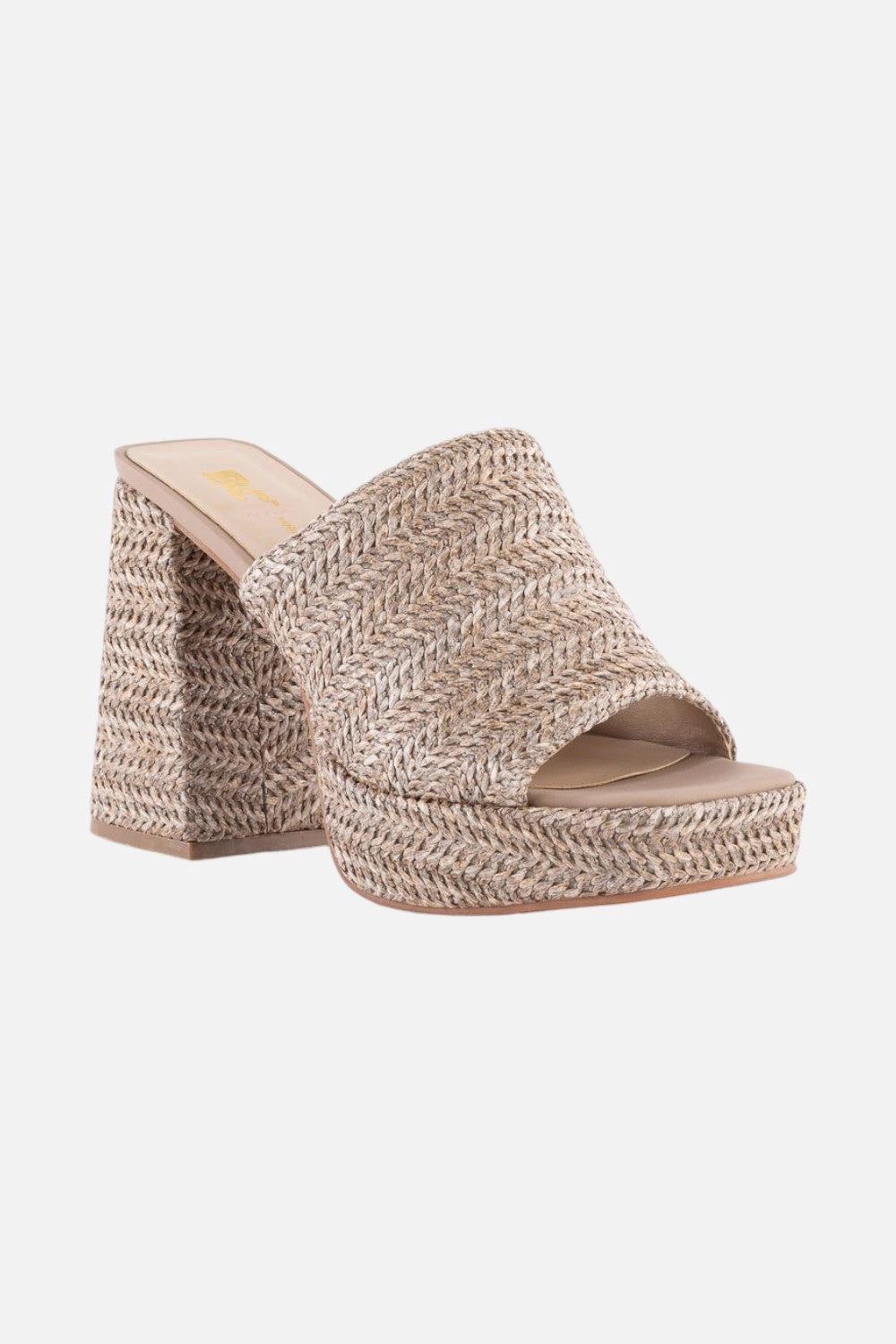 Instant Slip Fit Shock absorption system Seychelles We Found Love Sandals in Raffia Taupe
