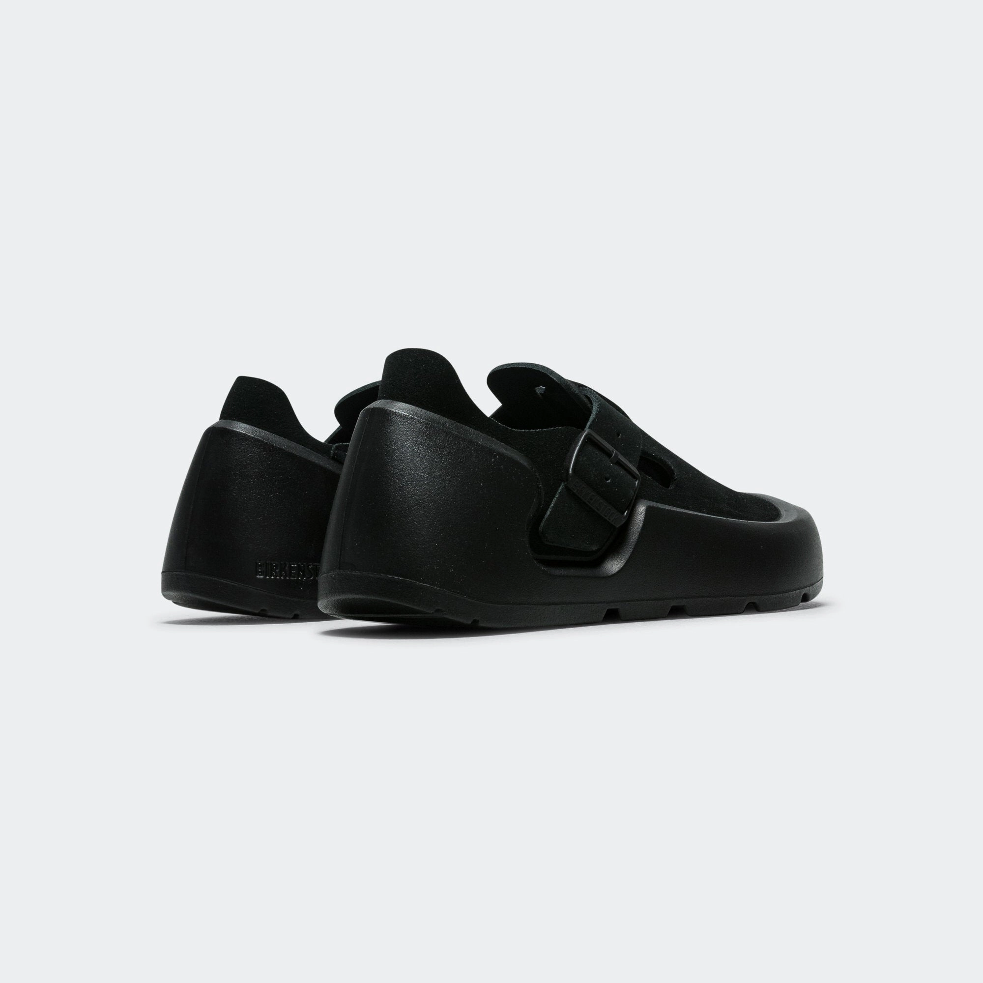 Reykjavik - Black Nubuck Leather Sporty Comfortable Comfort All-Day