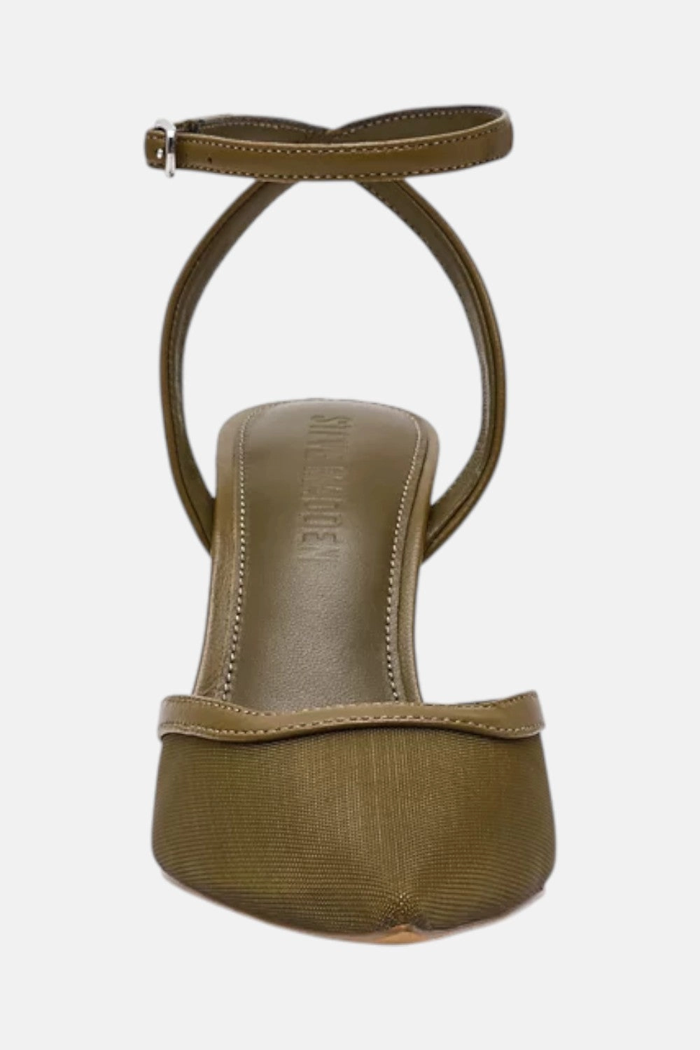 Steve Madden Alliance Mesh Olive Quiet Glam