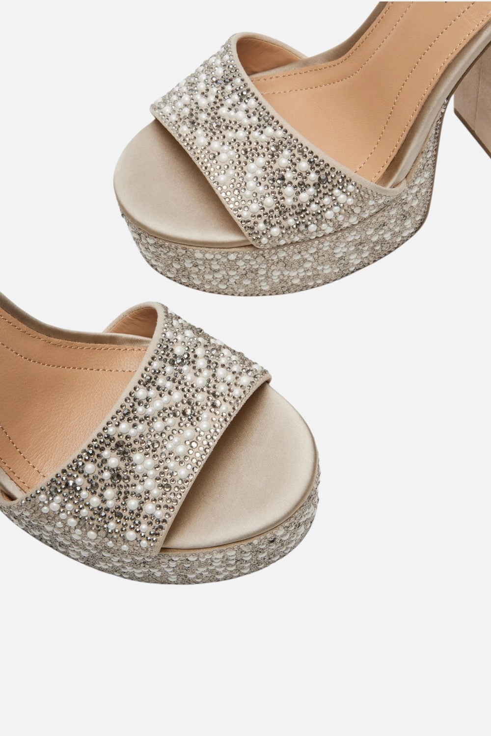 Steve Madden Glam Ivory Platform Heel Luxe Mood