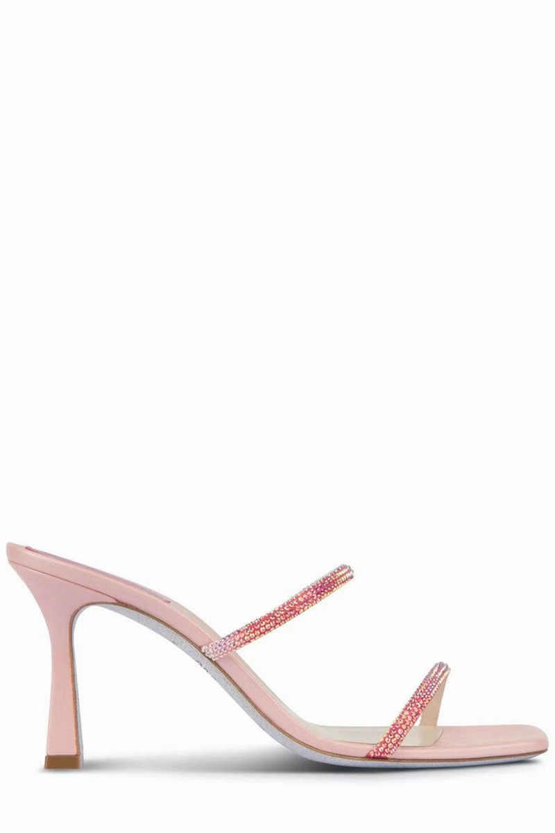 Bessie Crystal Sandals Luxury Wedding Pumps