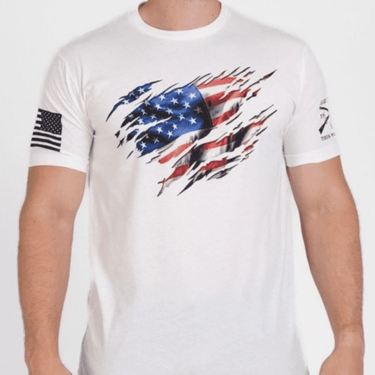 Cozy Fit Design Still Standing T-Shirt - White