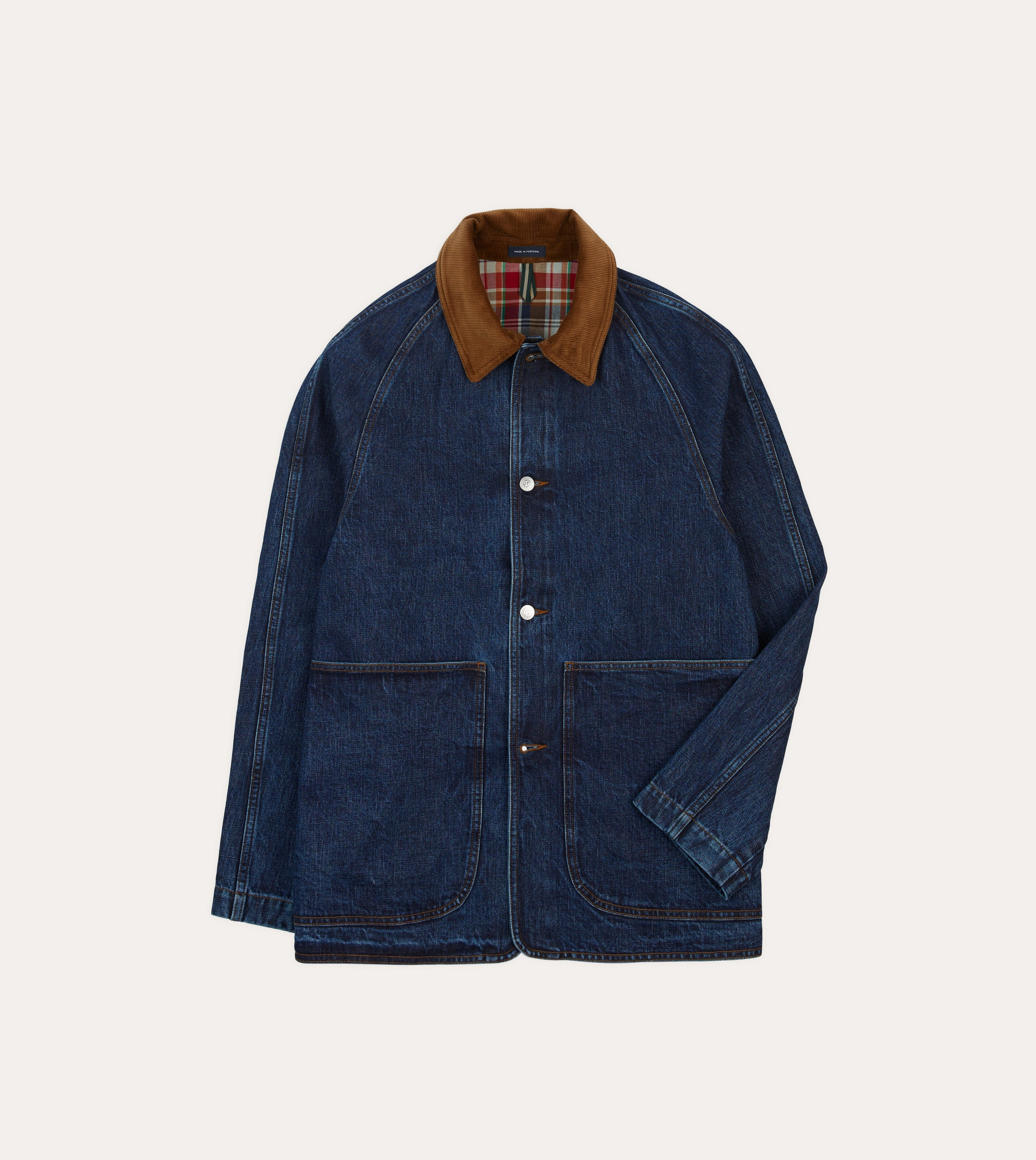 Stone Wash Denim Field Jacket Panama Unveil