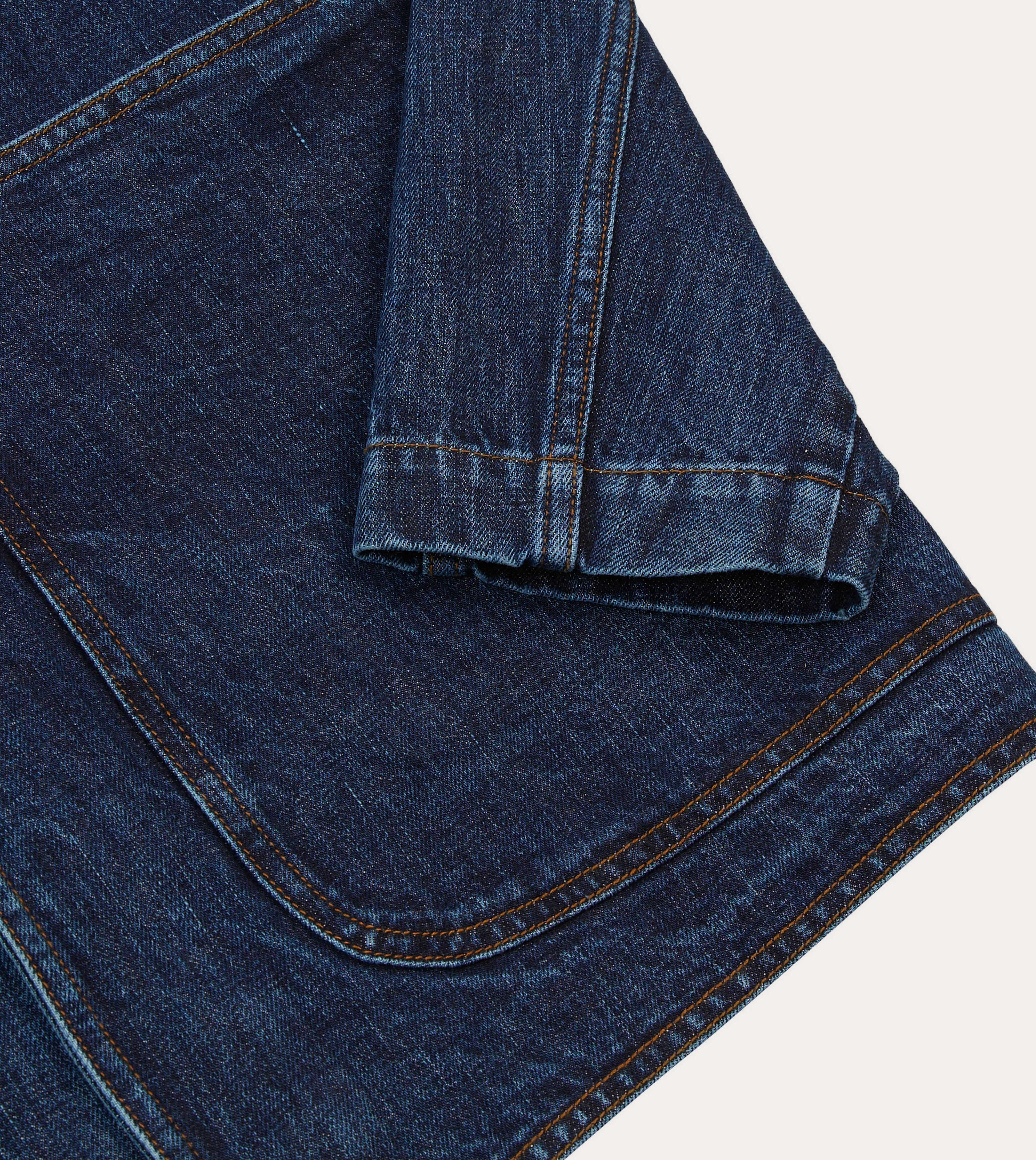 hunters Padded collar Stone Wash Denim Field Jacket