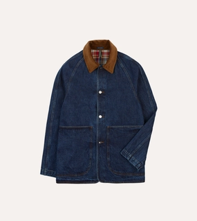 Stone Wash Denim Field Jacket Panama Unveil