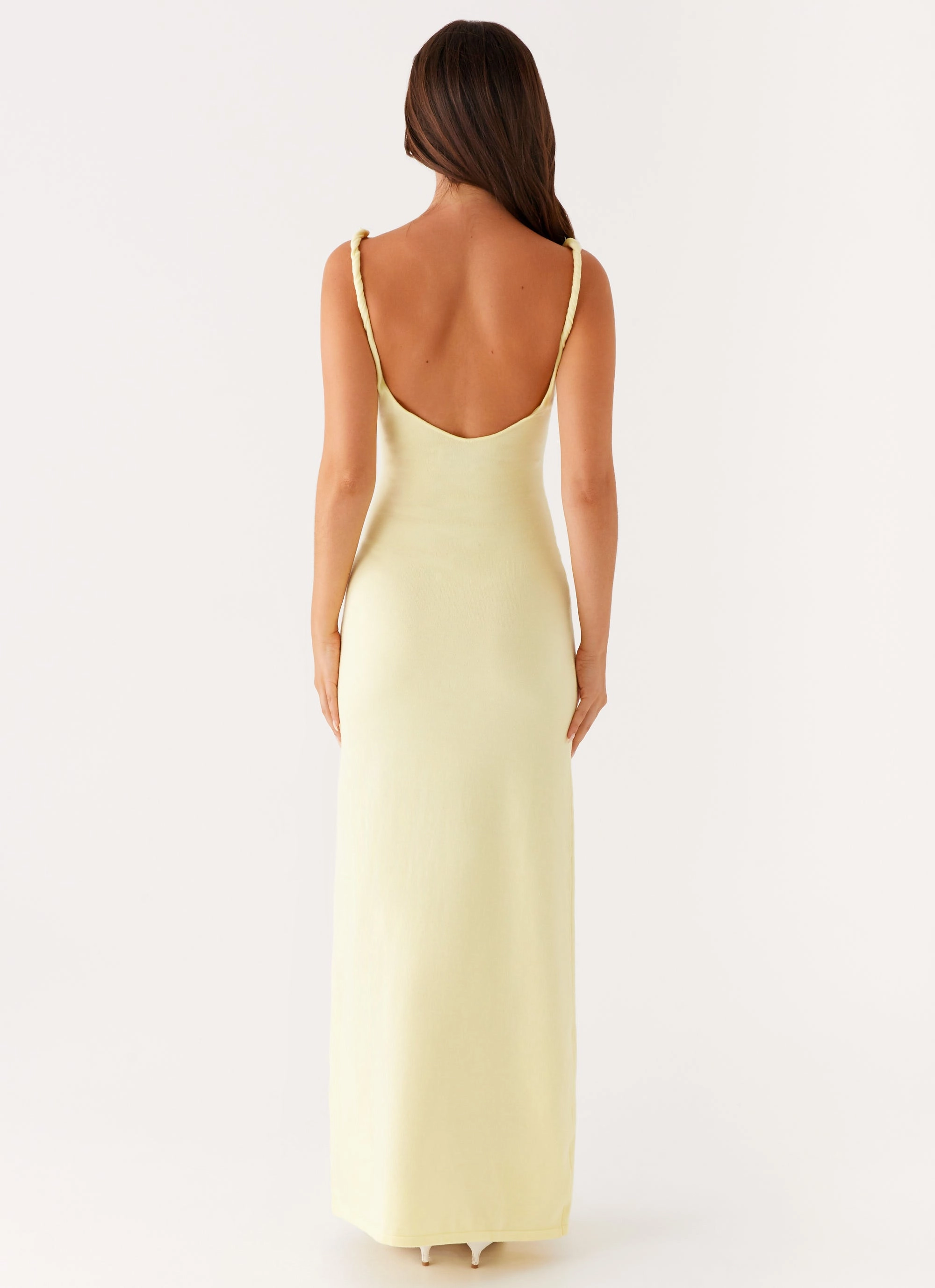 Casual Style Wear Classic Vibe Anastasia Maxi Dress - Yellow