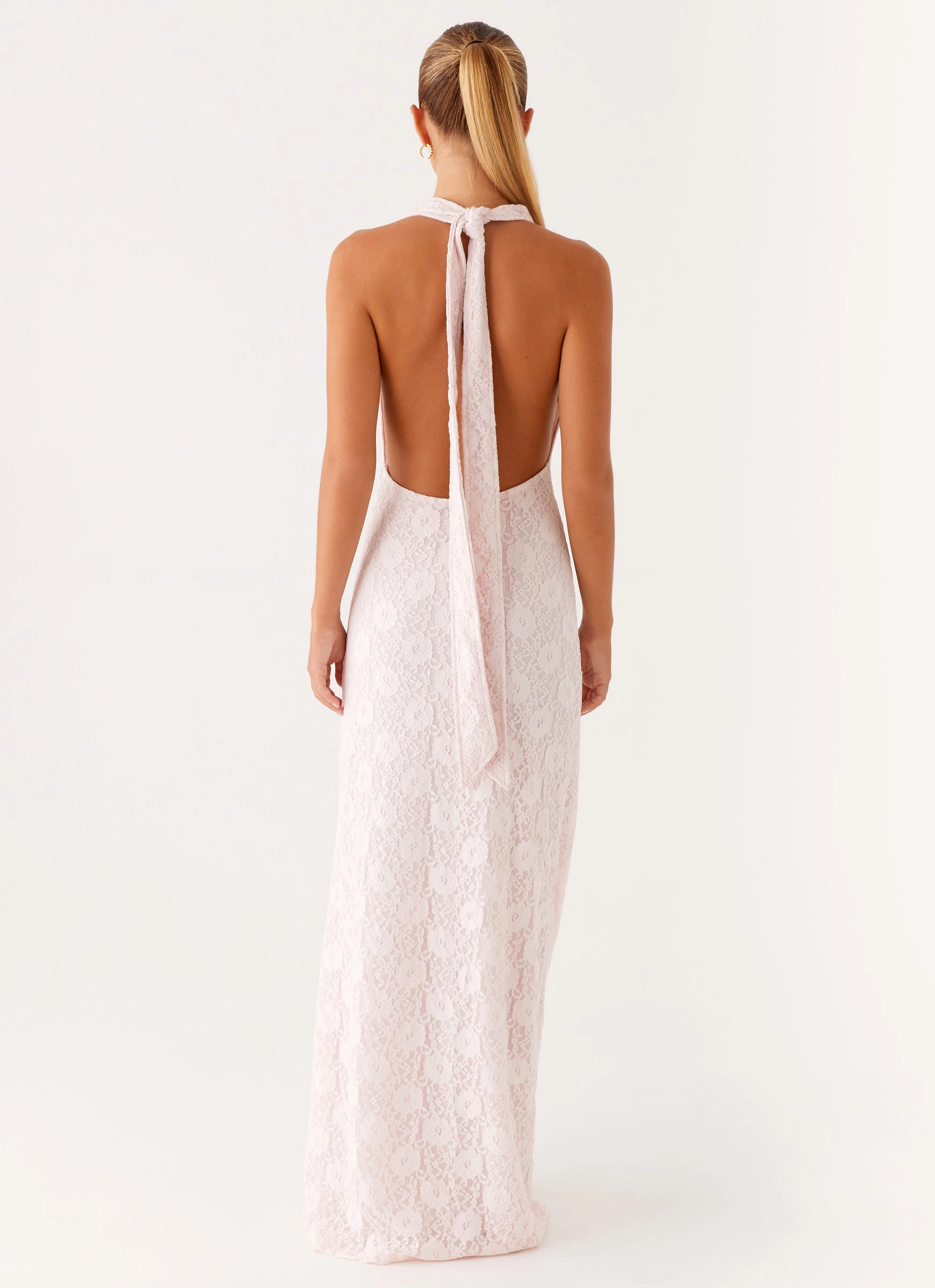 Carly Maxi Dress - Pink Oversized-Fit Day Chic