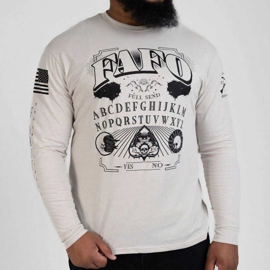 FAFO Spirit Long Sleeve - Sand Medicine Pasta