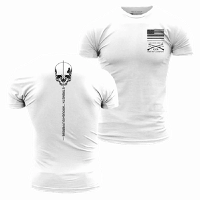 Strength Through Suffering T-Shirt - White Cozy And Stylish