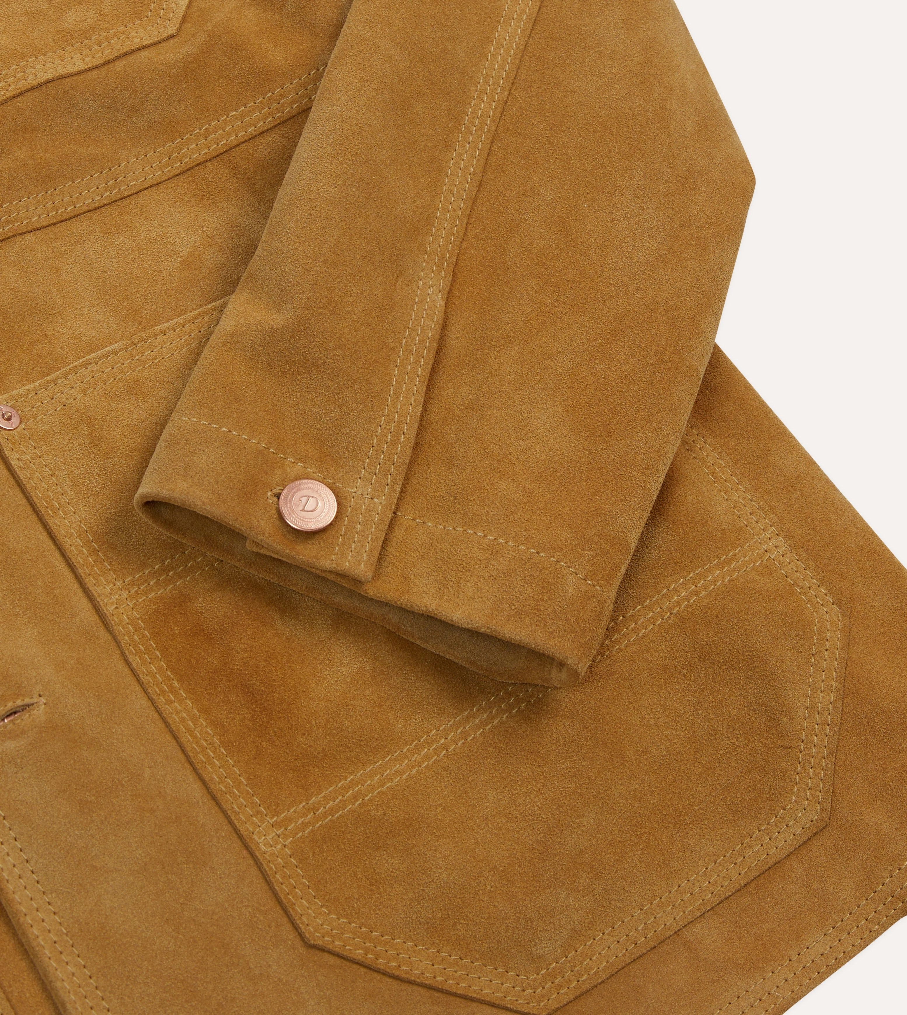 Contribute Sand Suede Welder Jacket