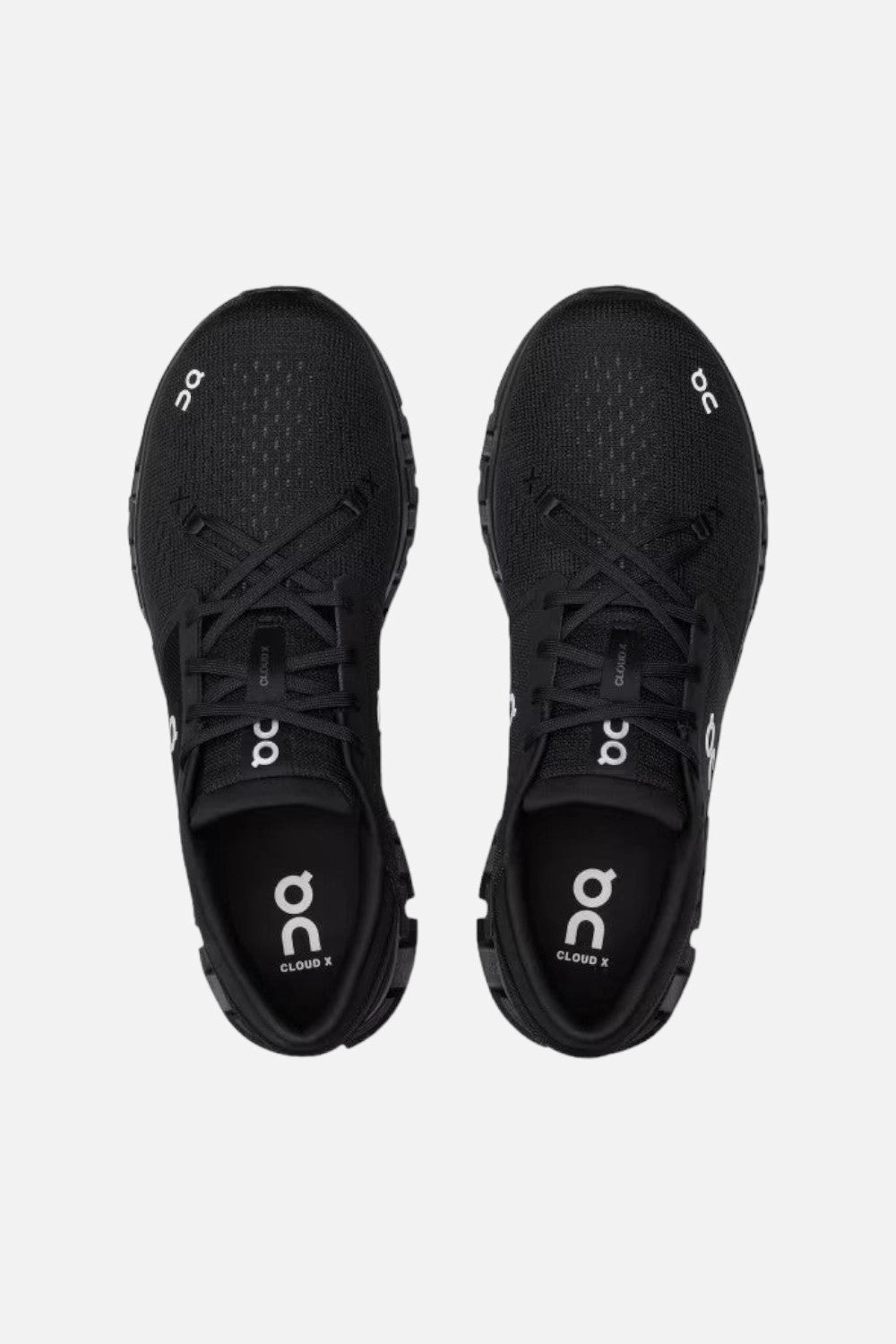 Walking Focus Sustainable Footwear Technology On Running Men's Cloud X 4 Sneakers in Black/Eclipse