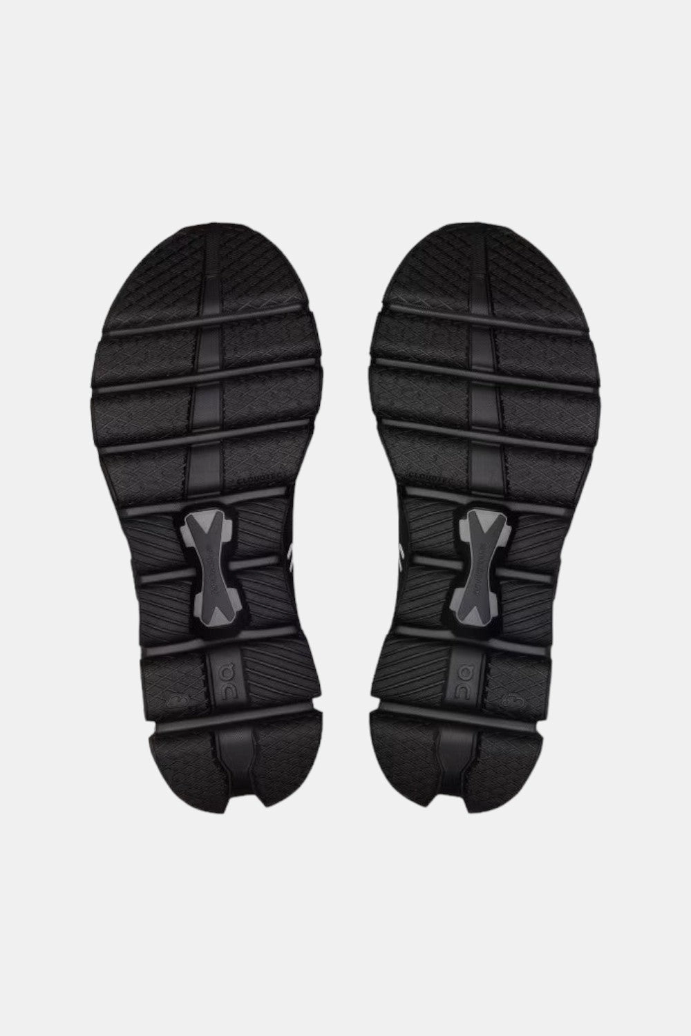 On Running Men's Cloud X 4 Sneakers in Black/Eclipse All Wear