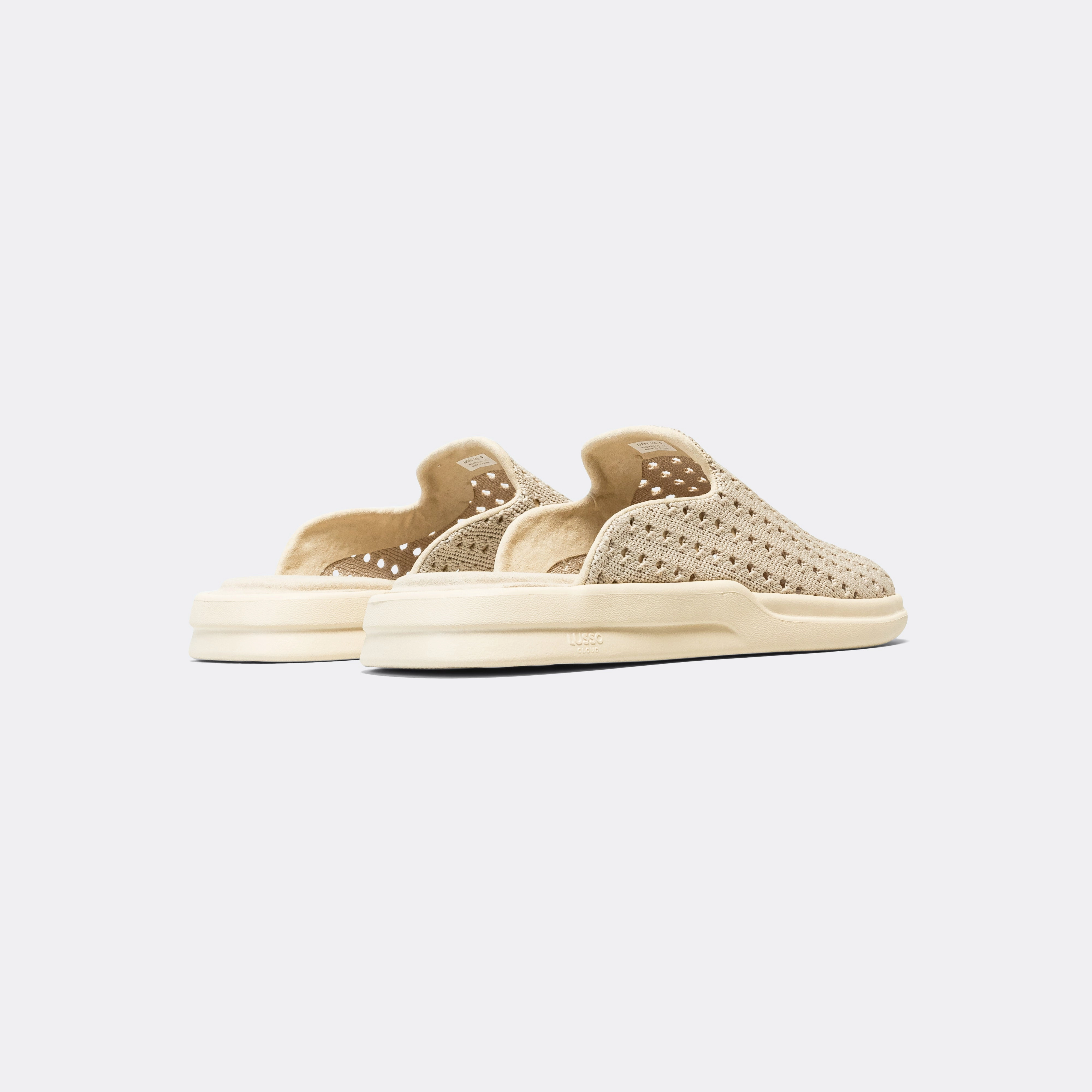 Pelli Open Weave - Goat/Pebble Quick Entry Naturally Molded Footbed