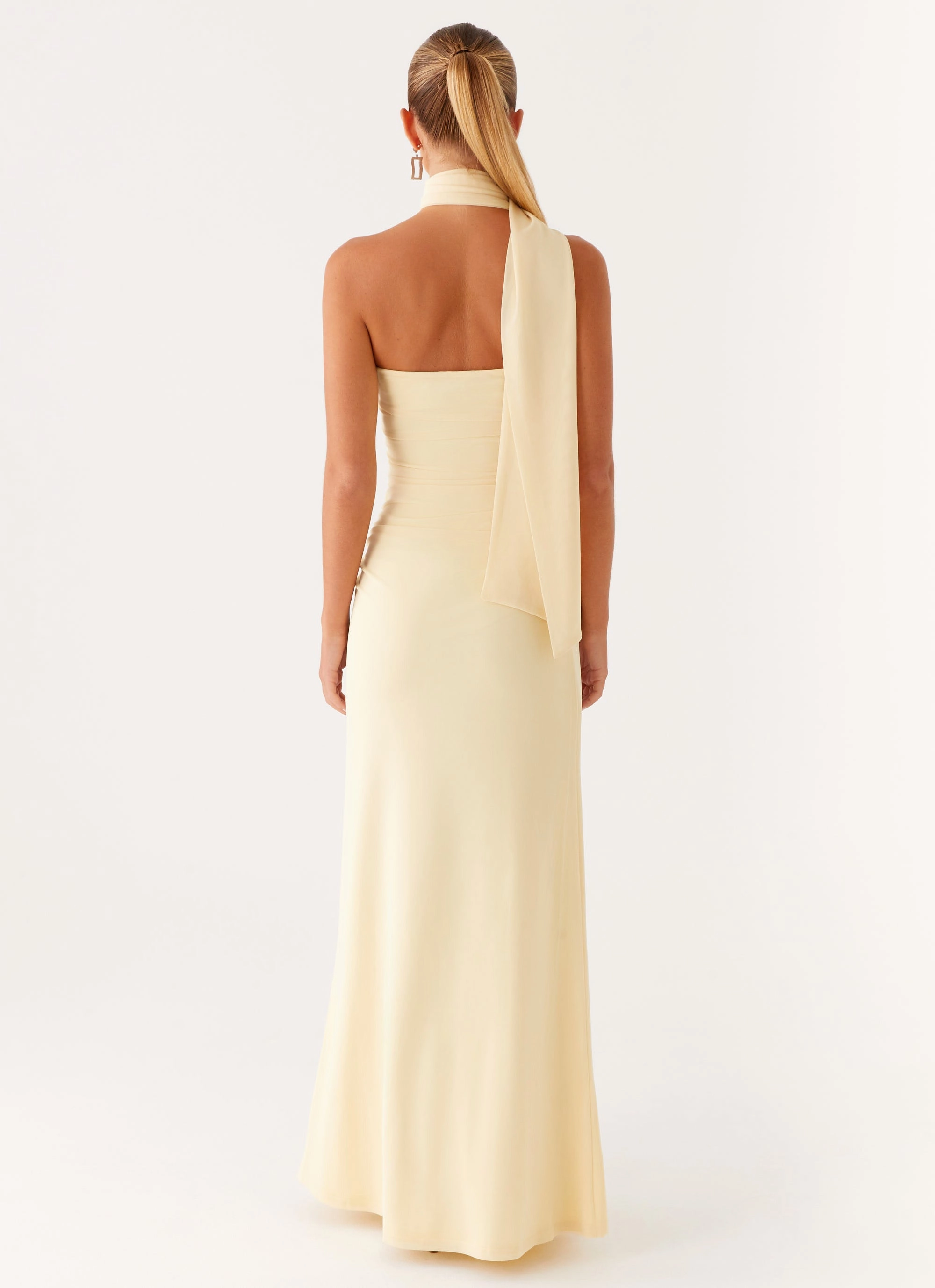 Songbird Maxi Dress - Yellow Flattering Layers Gift-Worthy
