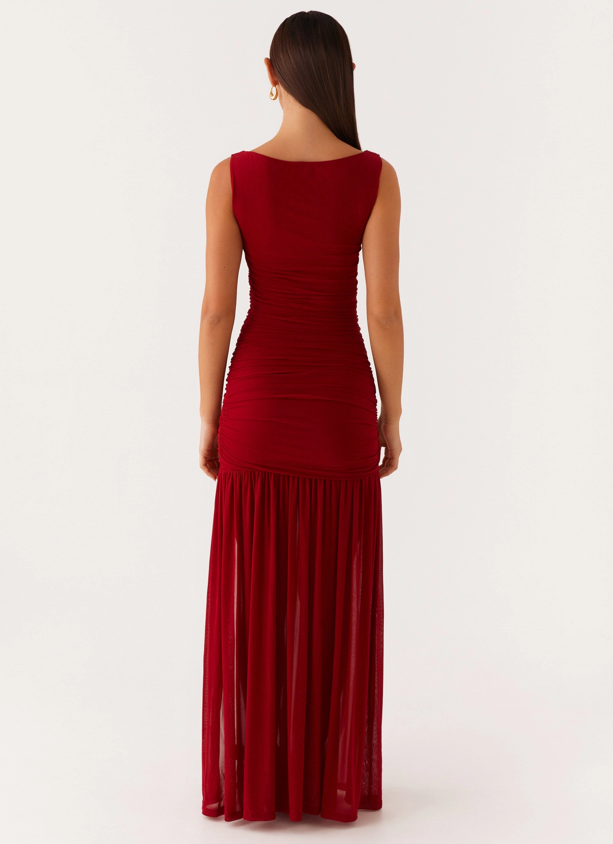 Mood Friendly Manon Maxi Dress - Red