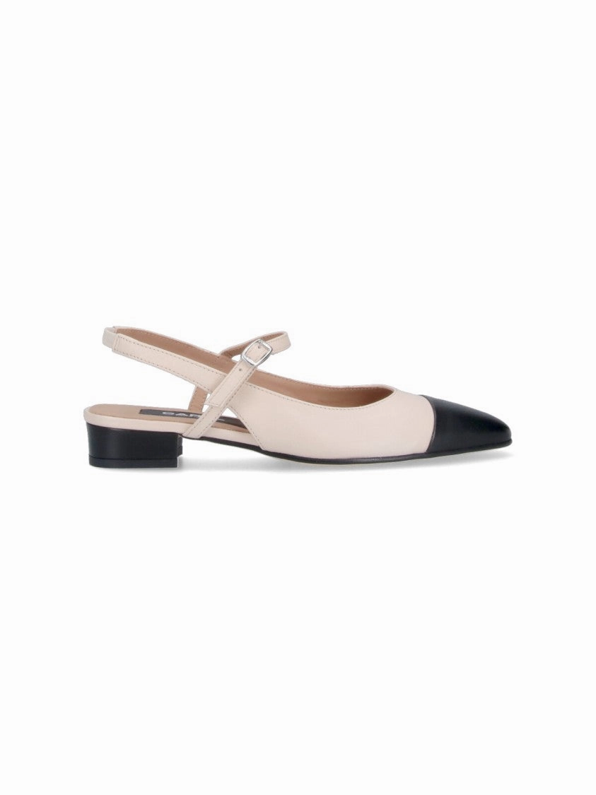 Oceano" Slingback Mules ?C Beige Comfort Straps GelCushion
