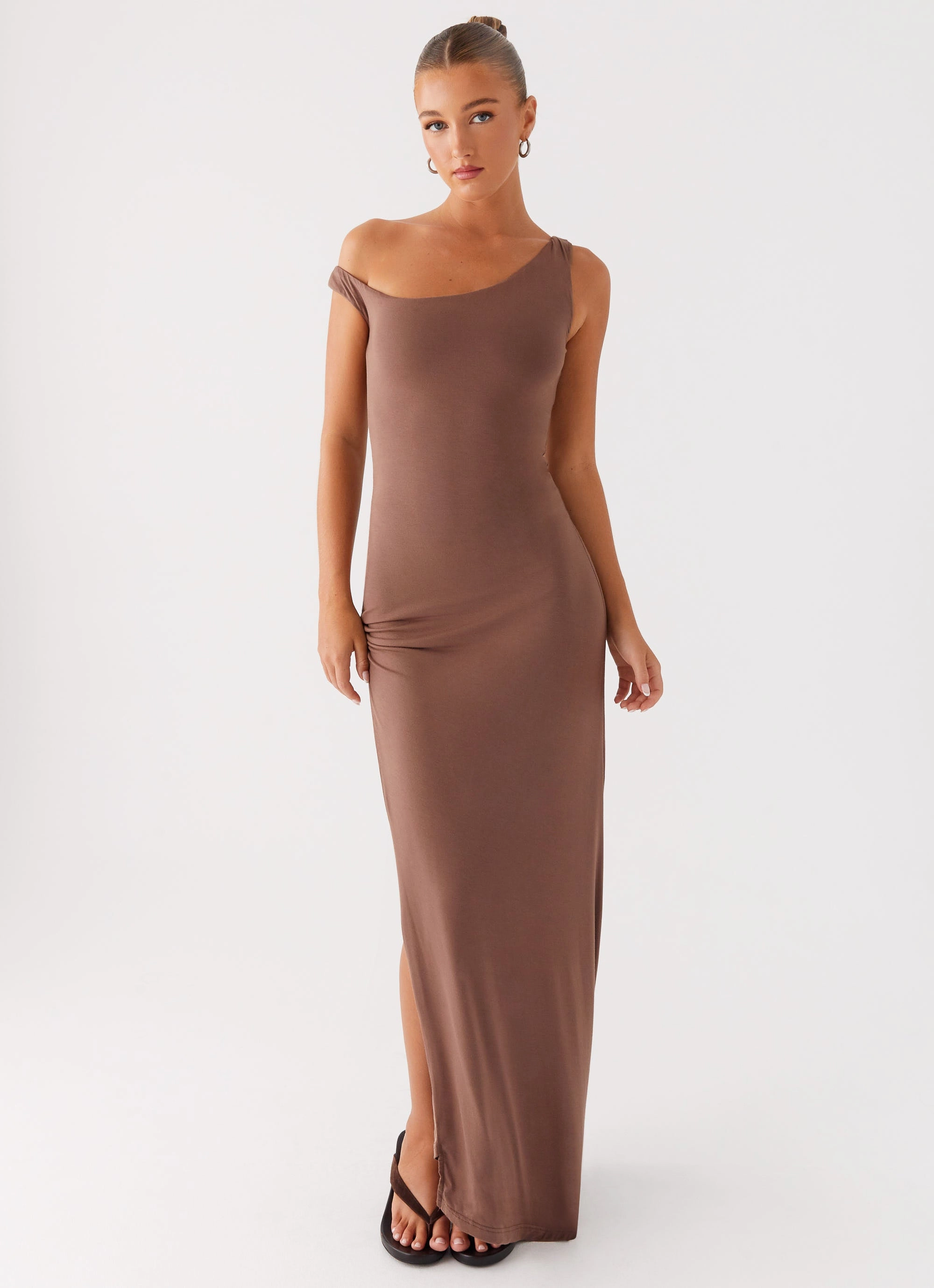 Relax Tones Dalla Maxi Dress - Dark Chocolate
