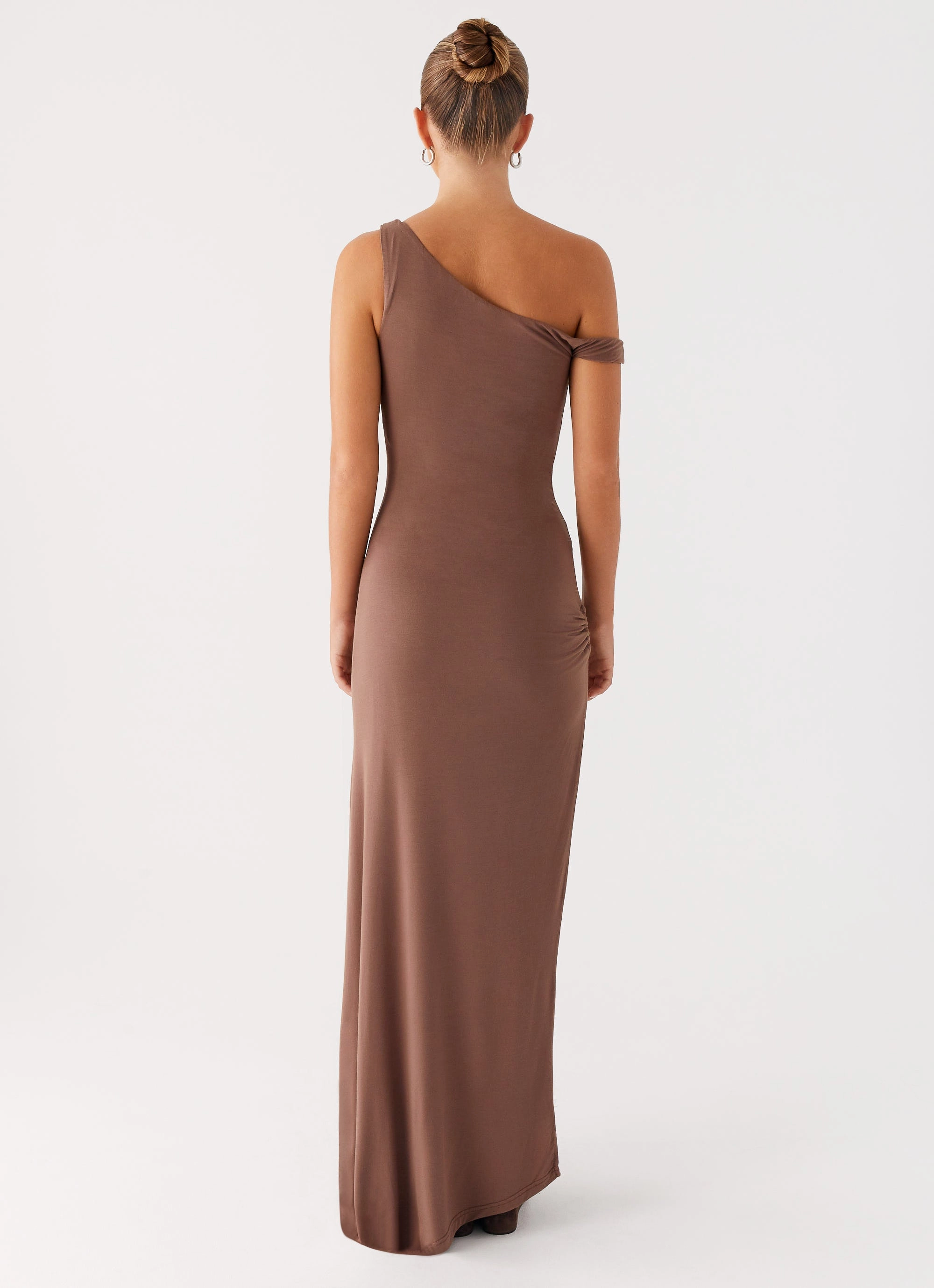 ReversibleStyle Dalla Maxi Dress - Dark Chocolate