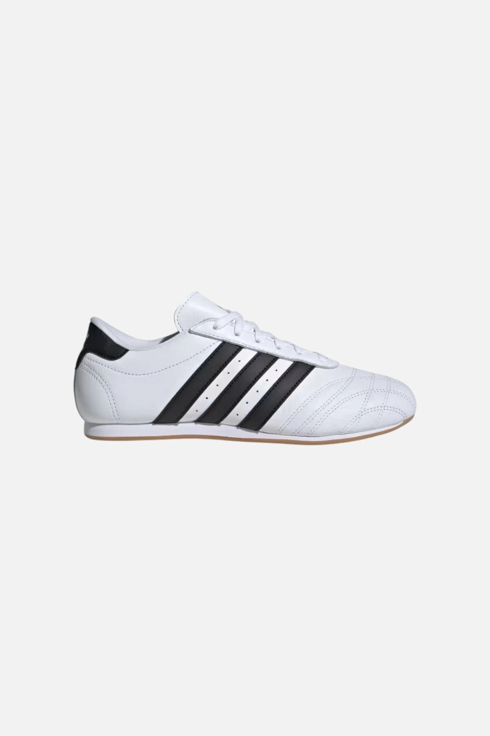 Speed Training Adidas Taekwondo Lace Shoes in White, Black & Gum