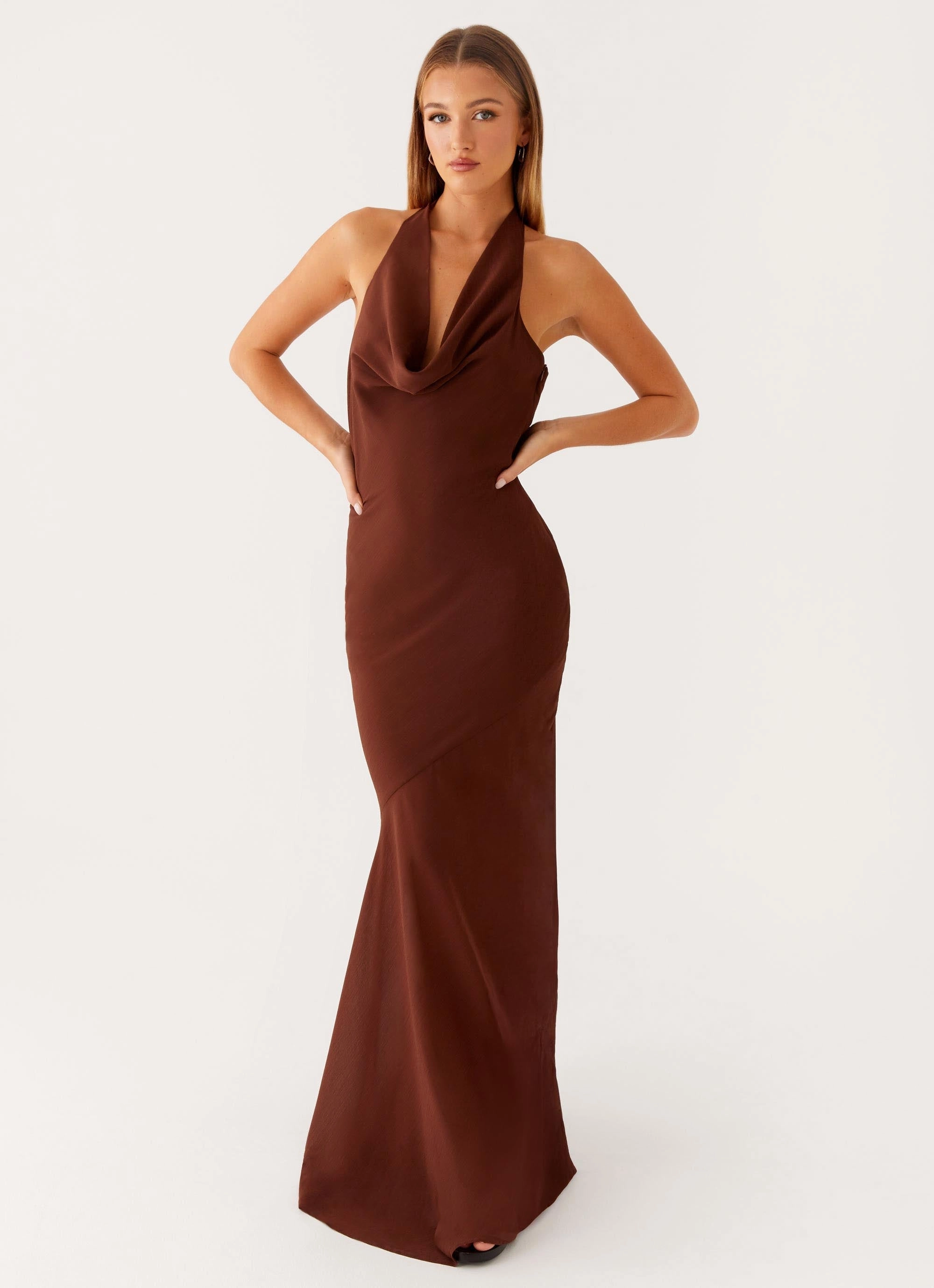 Seasonal Layering Sullivan Maxi Dress - Chocolate