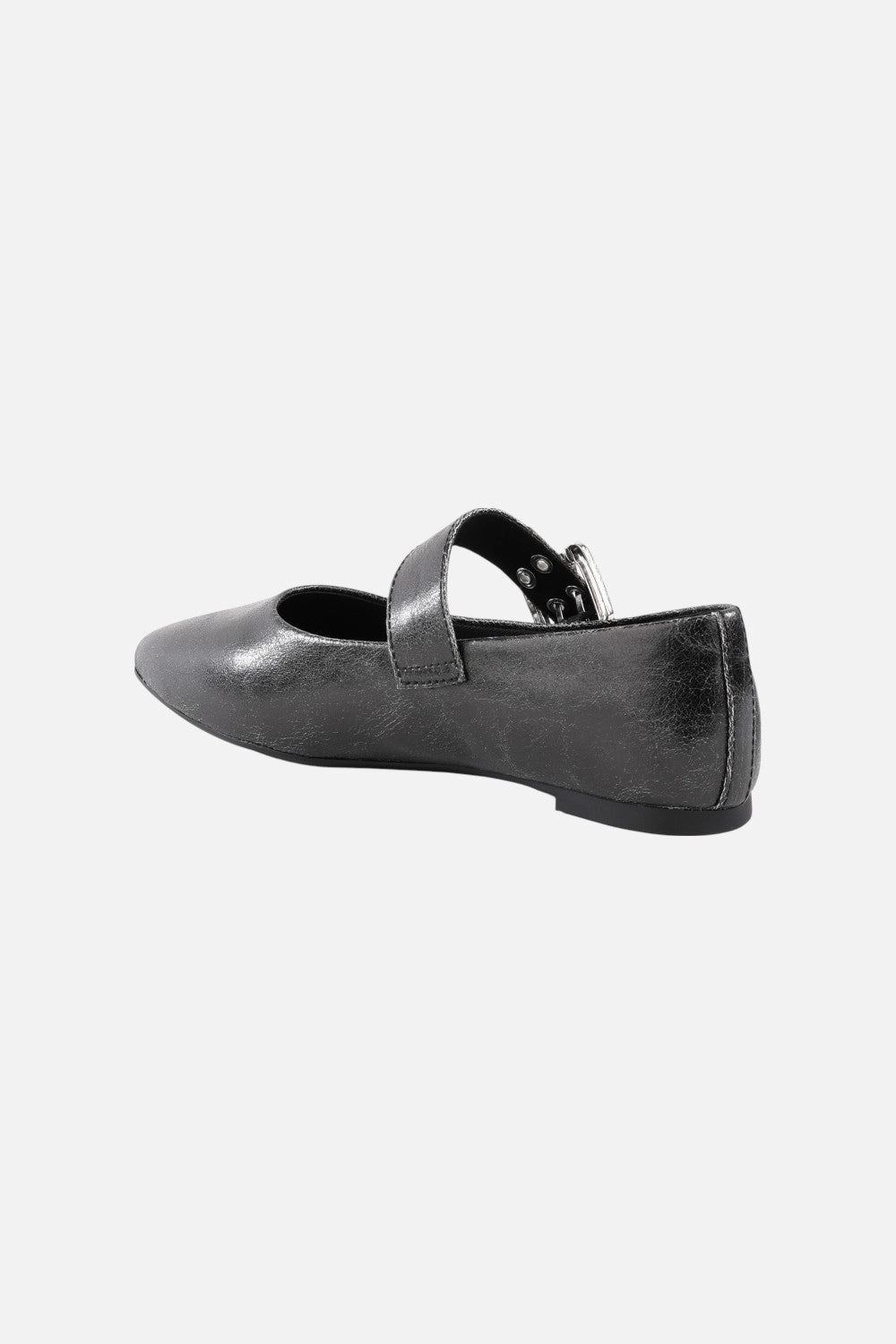 Bridge Step Easy Fit Shoes Seychelles Spinning Around Flat in Black Crackle
