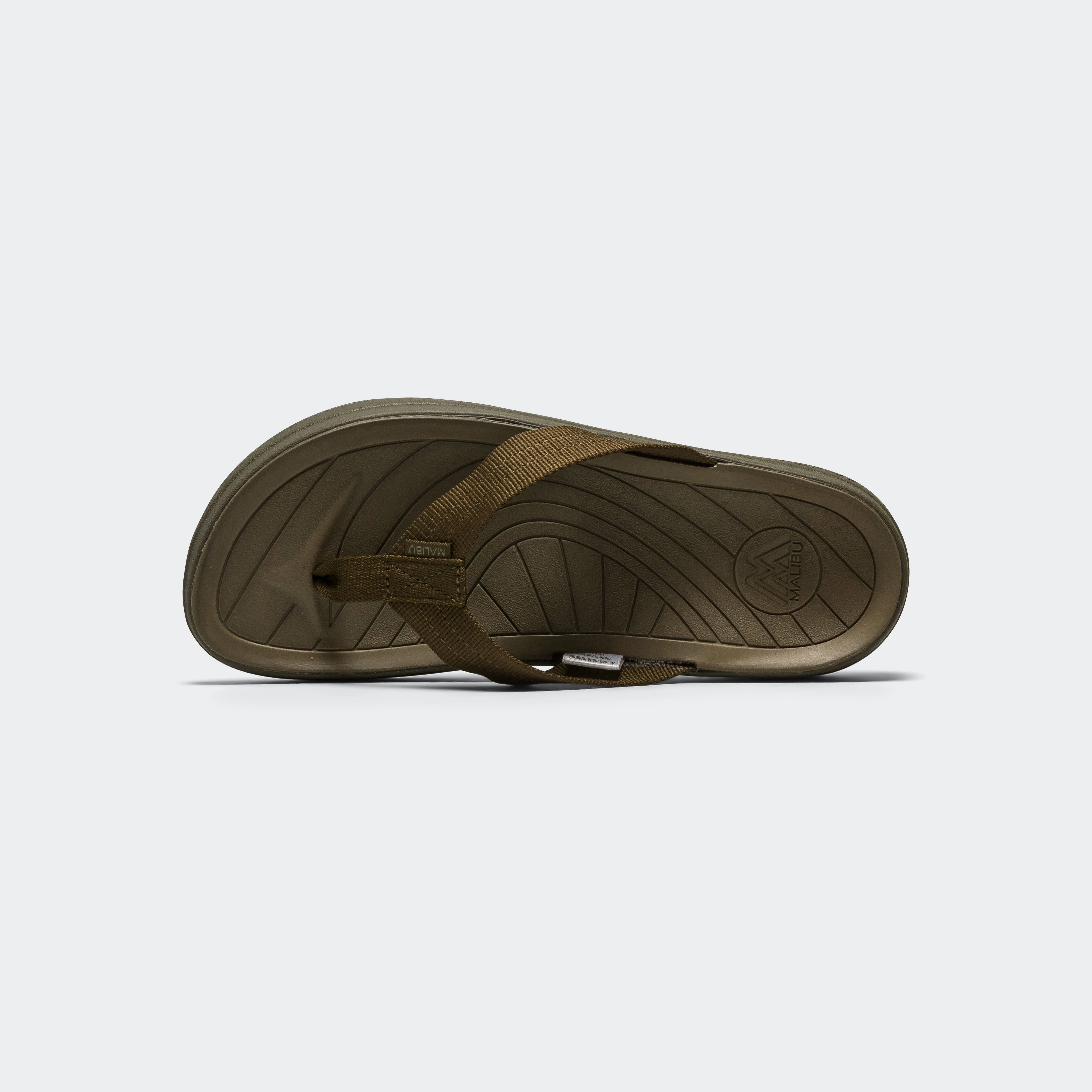 Surfrider - Olive Cushioned Midsole Summer Footwear for Men