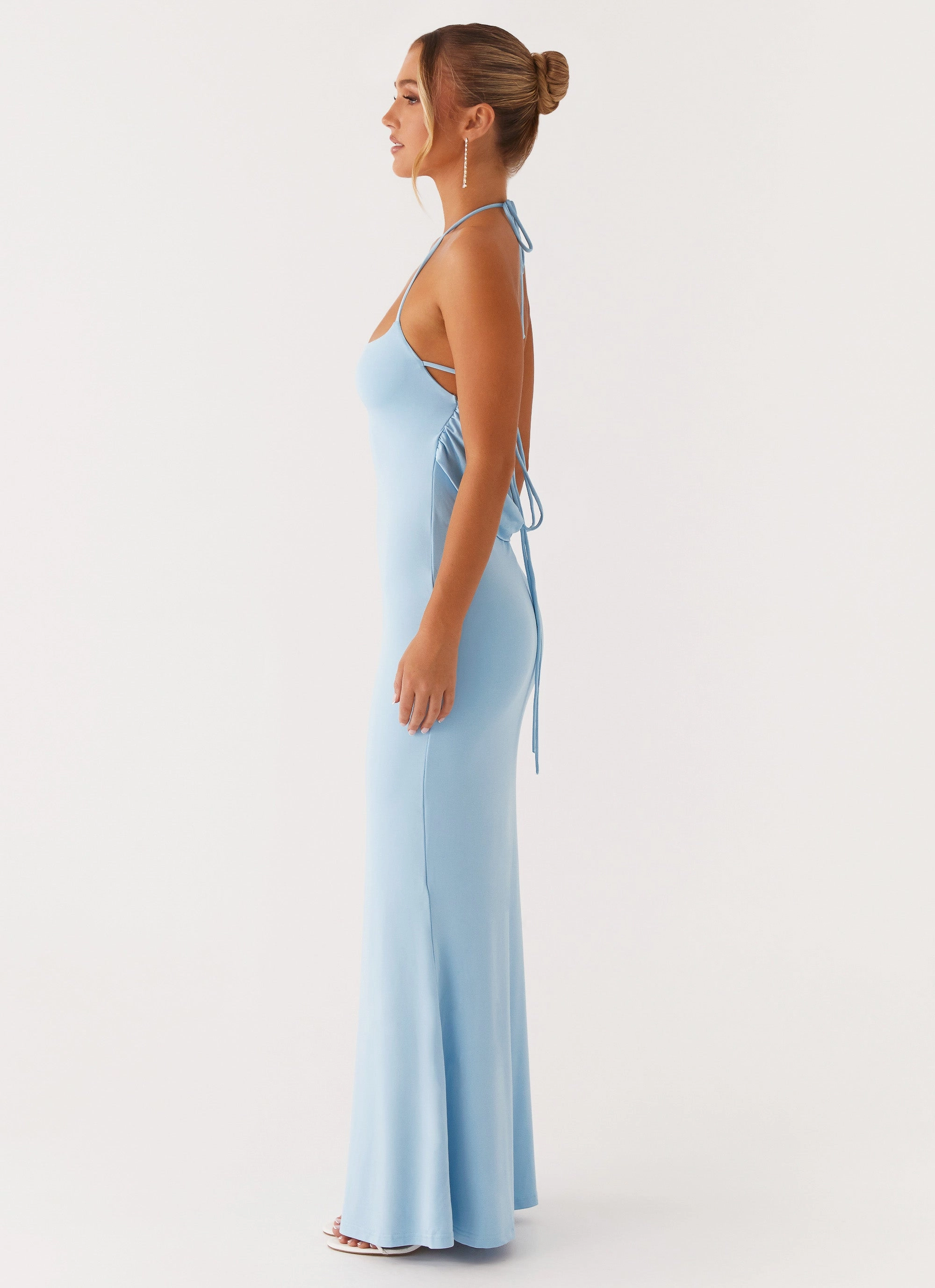 Talk About Us Maxi Dress - Blue Work-to-Play Wear