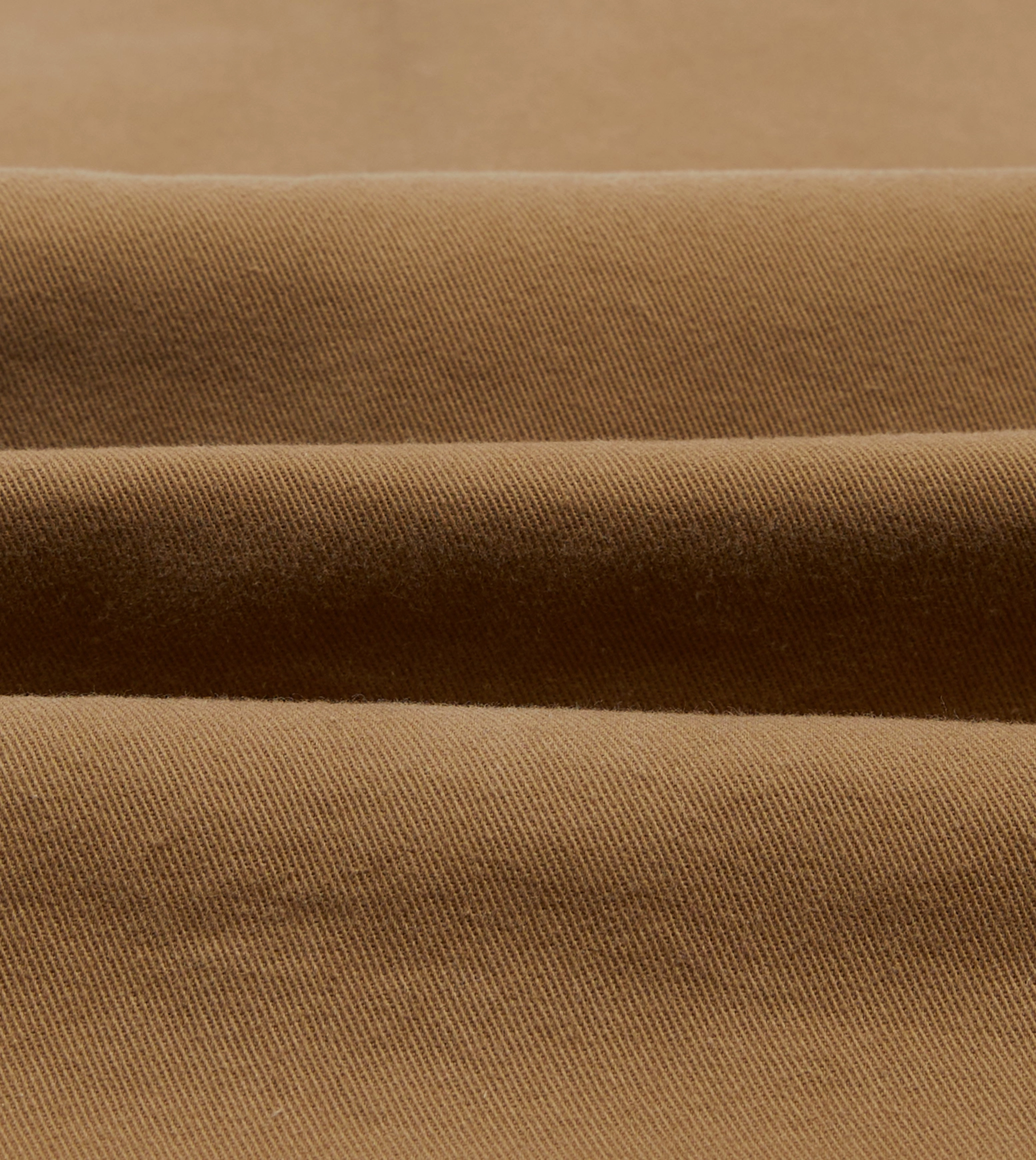 Weekend Wear Thermal Insulation Tan Cotton Three-Pocket Chore Jacket