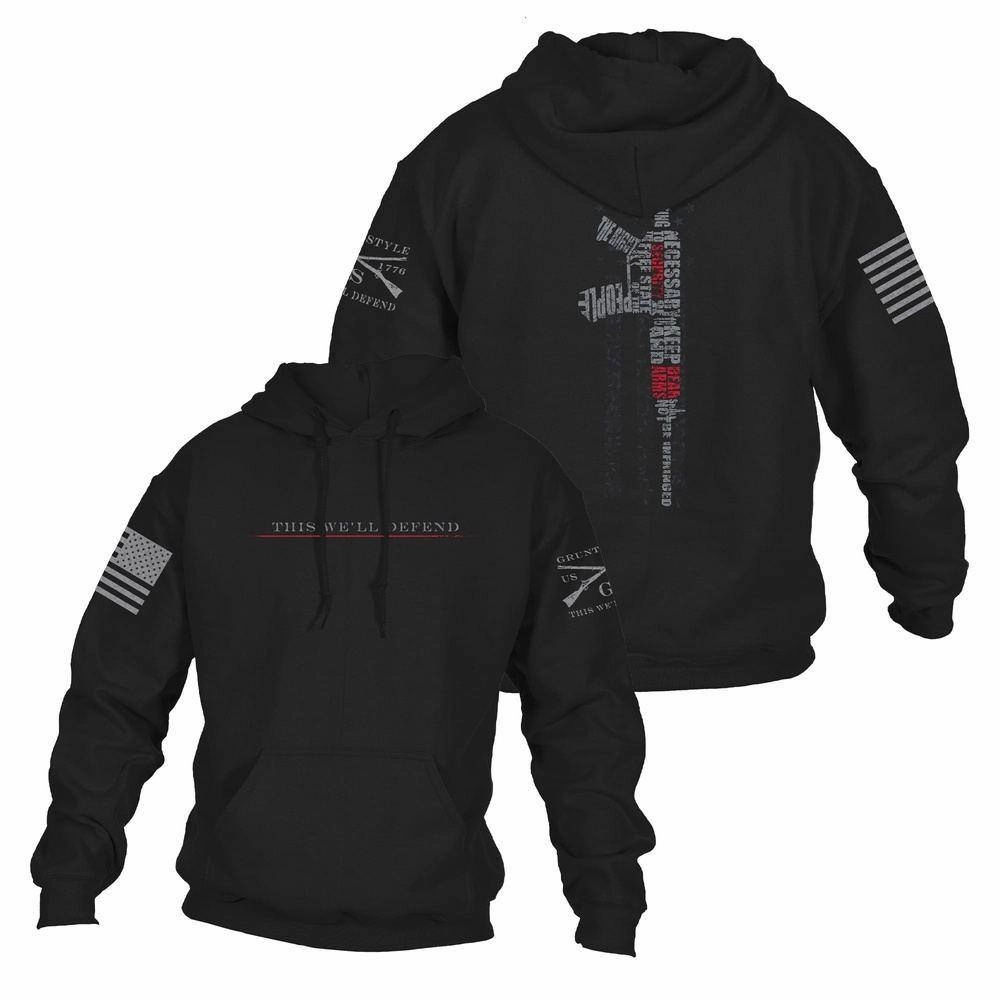 Second Amendment 2.0 Hoodie - Black Stretch Fabric Technology