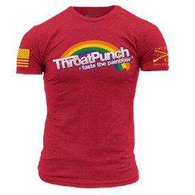 Taste The Painbow T-Shirt - Red Light Layer