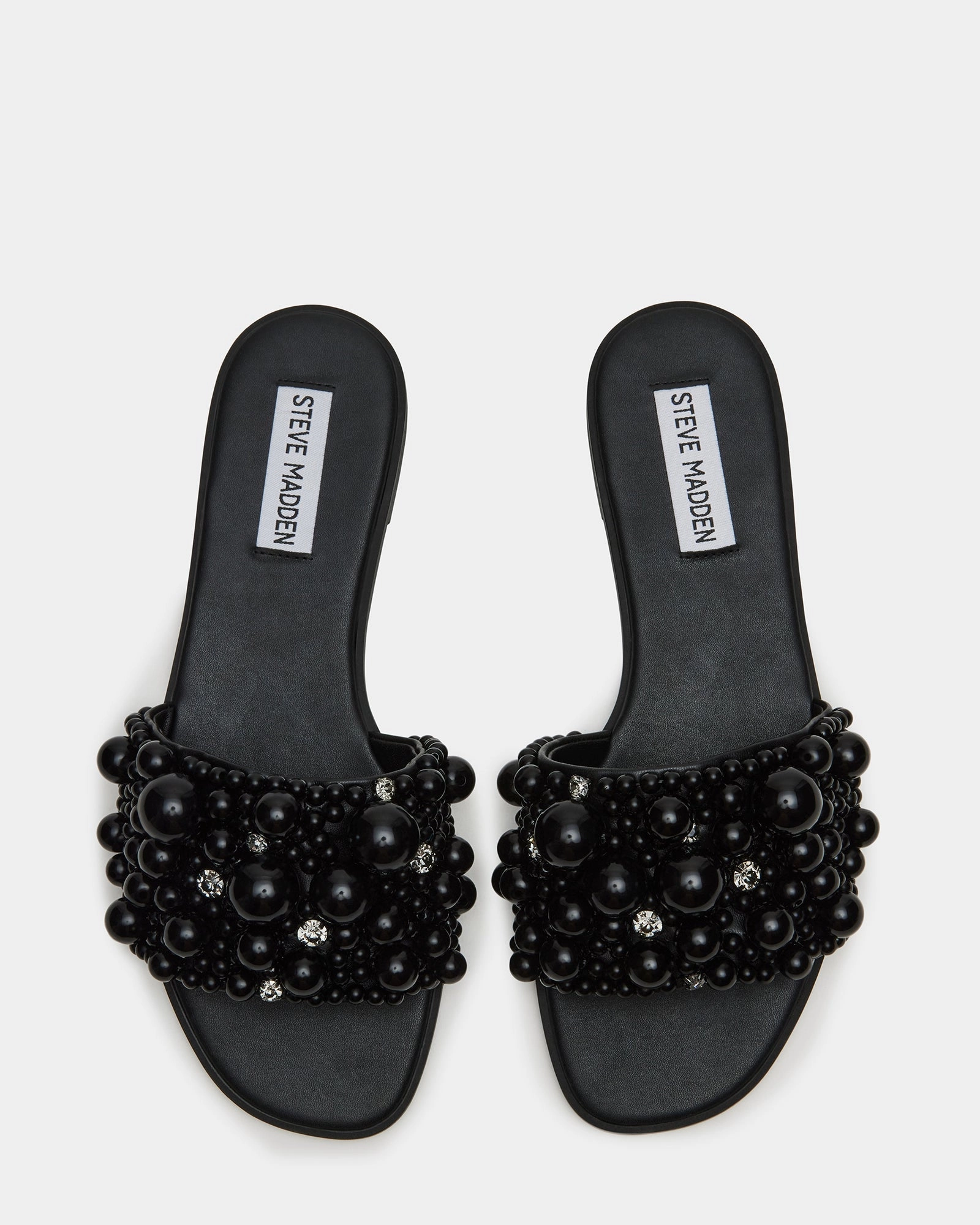 Steve Madden Knicky Sandals in Black Weekend Ready