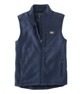 Bean's Sweater Fleece Vest Men's Regular Windy day