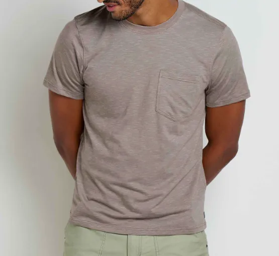 Tempo SS Pkt Crew Fitted Cut