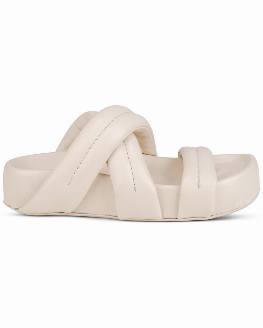 AGL Jane Leather Slide Anti   Tear Trendy Features