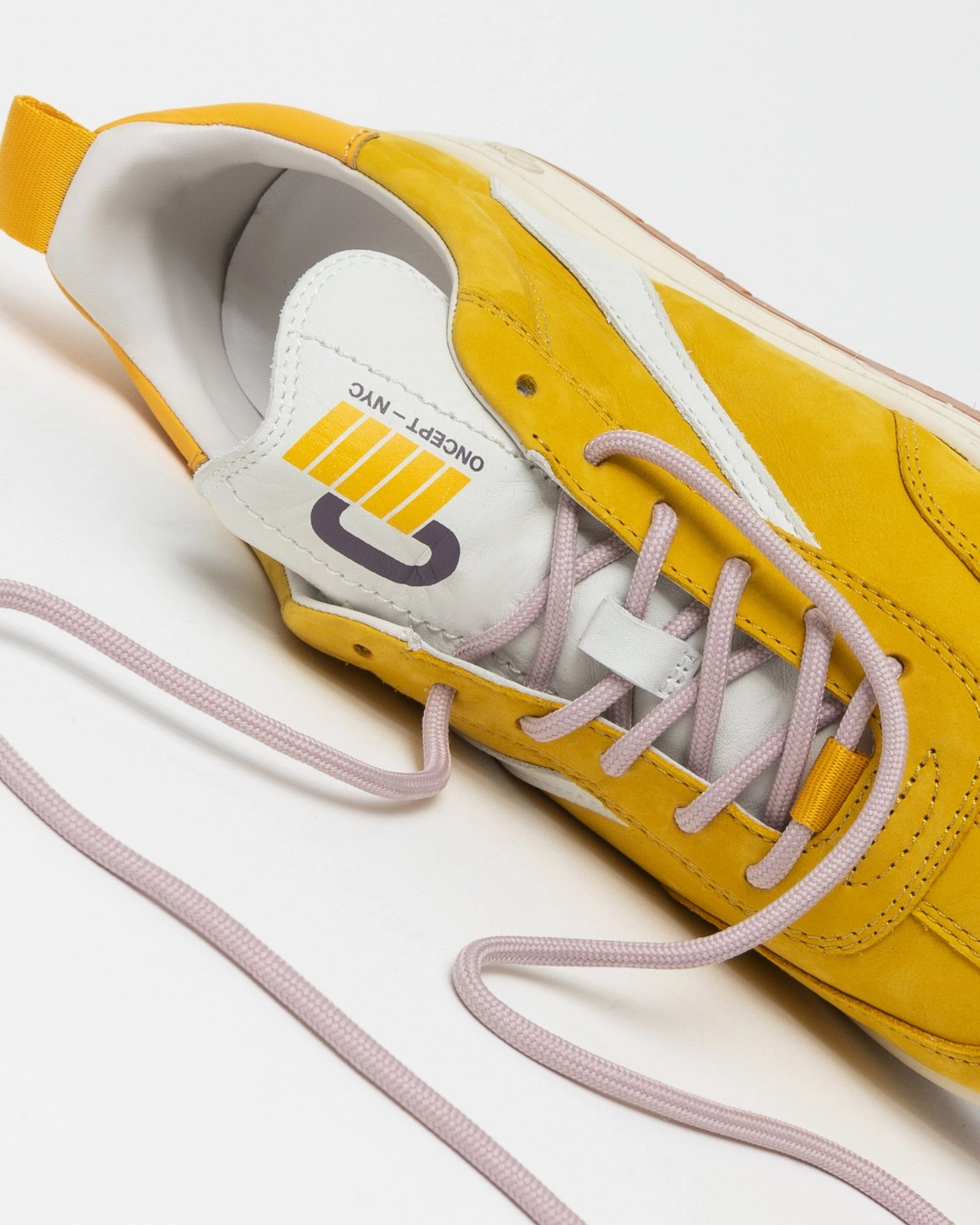 Intense Workout Oncept Panama Sneakers in Yellow Maize