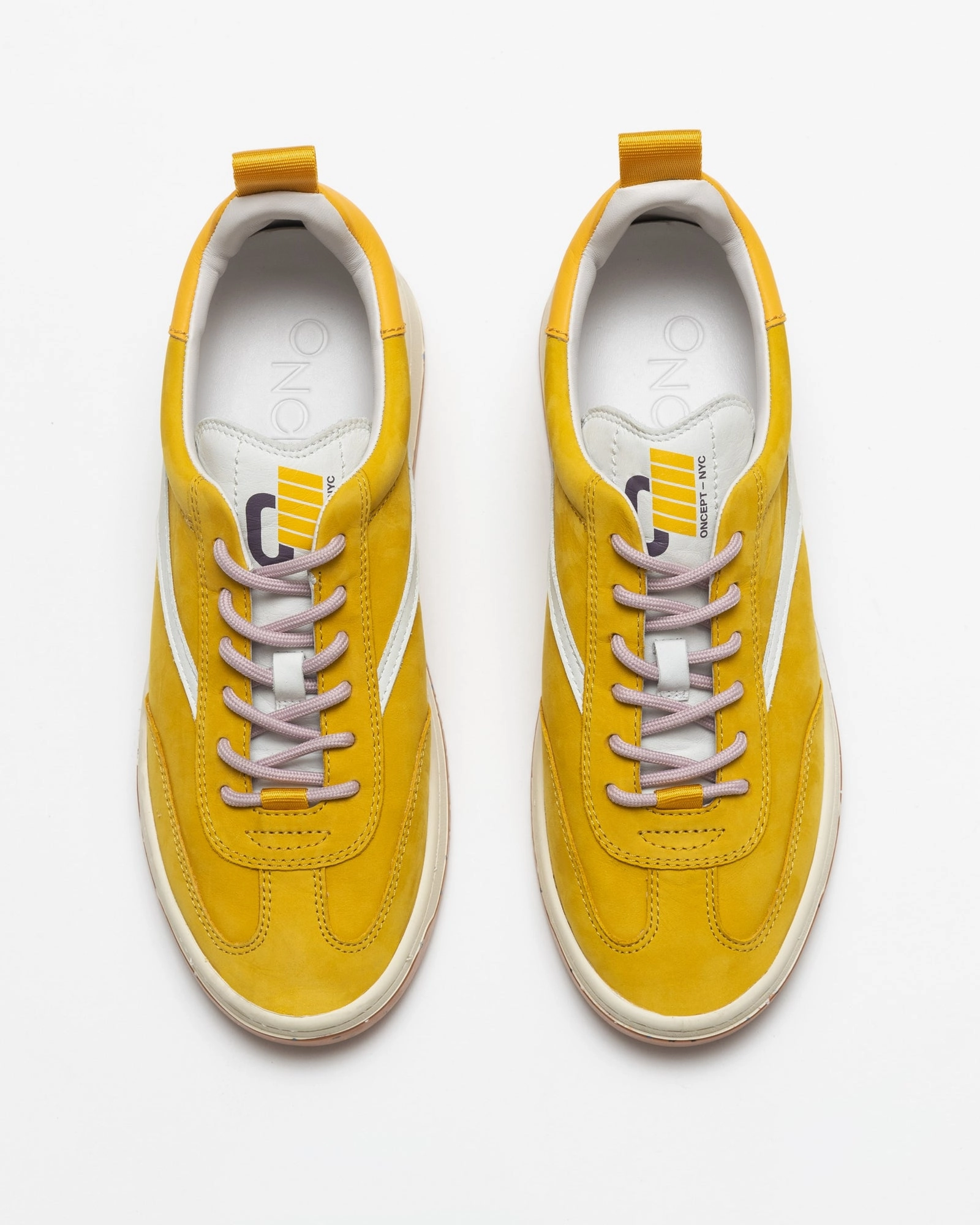 Oncept Panama Sneakers in Yellow Maize Comfortable Inner Lining Quick Form
