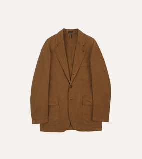 Comfort Wear Tobacco Cotton Linen Games Blazer Mk. I