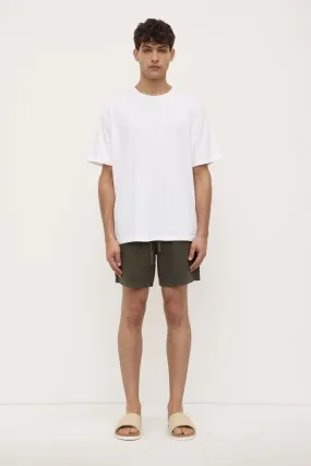 Tide Linen Short Easy Layer Fit Slim Stretch