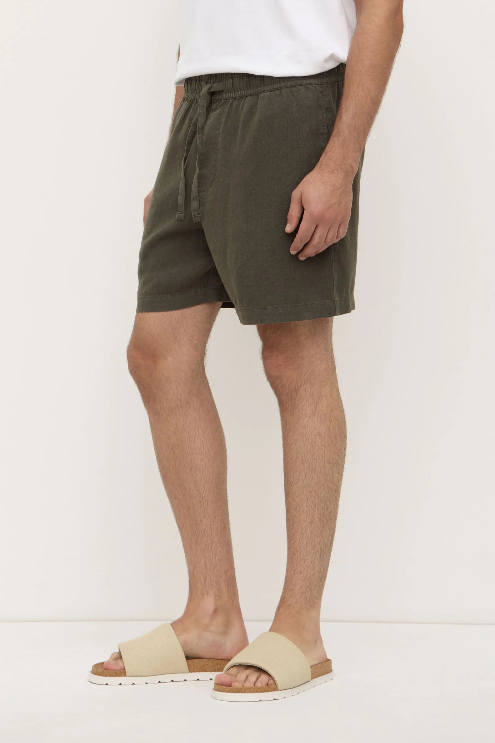 Gym apparel Tide Linen Short