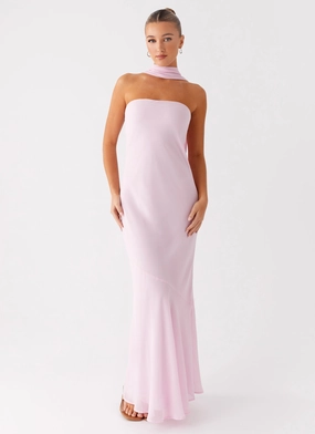 Under The Pagoda Maxi Dress - Pink Relaxed Layers Chill Style