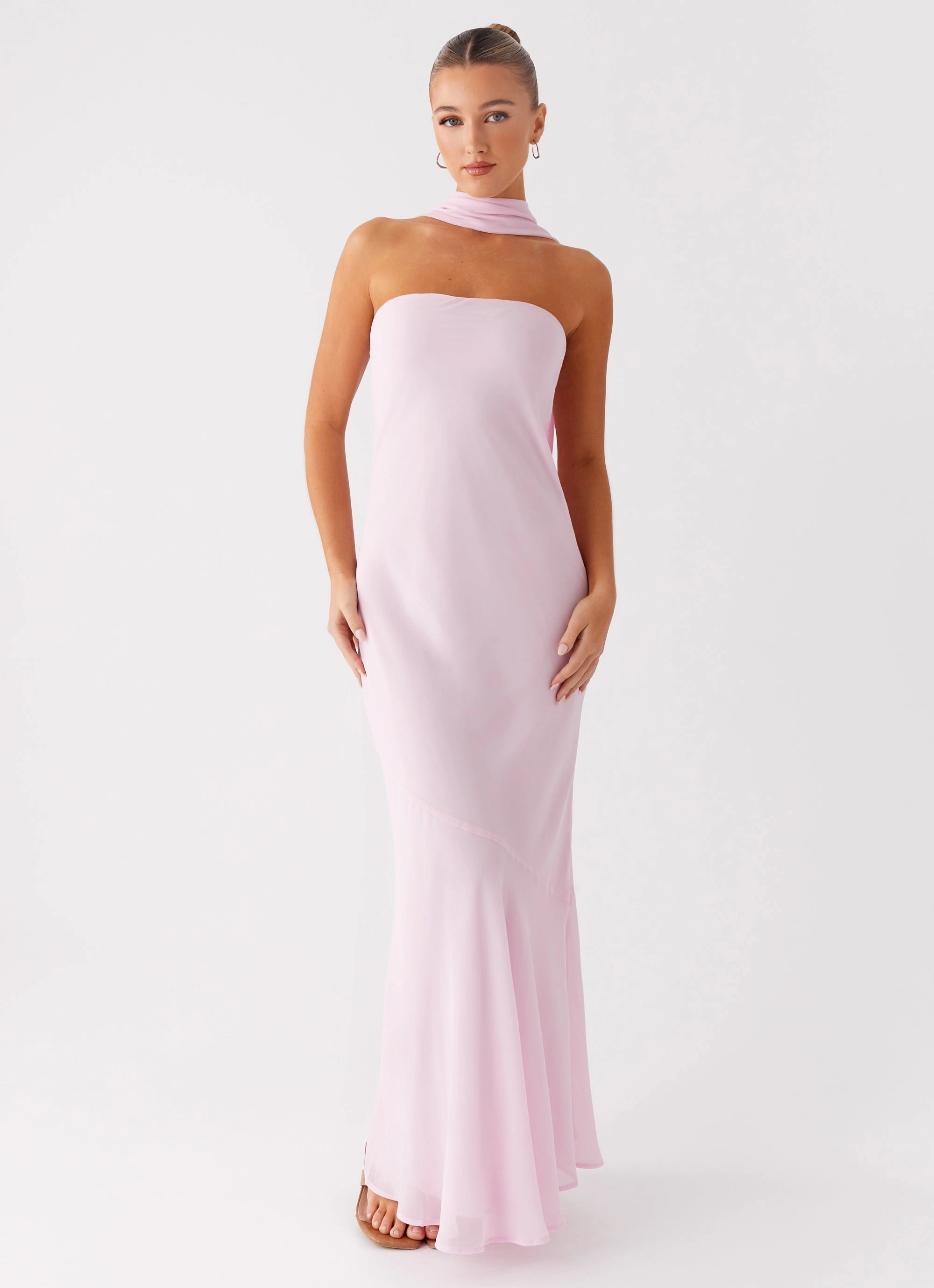 Under The Pagoda Maxi Dress - Pink Relaxed Layers Chill Style
