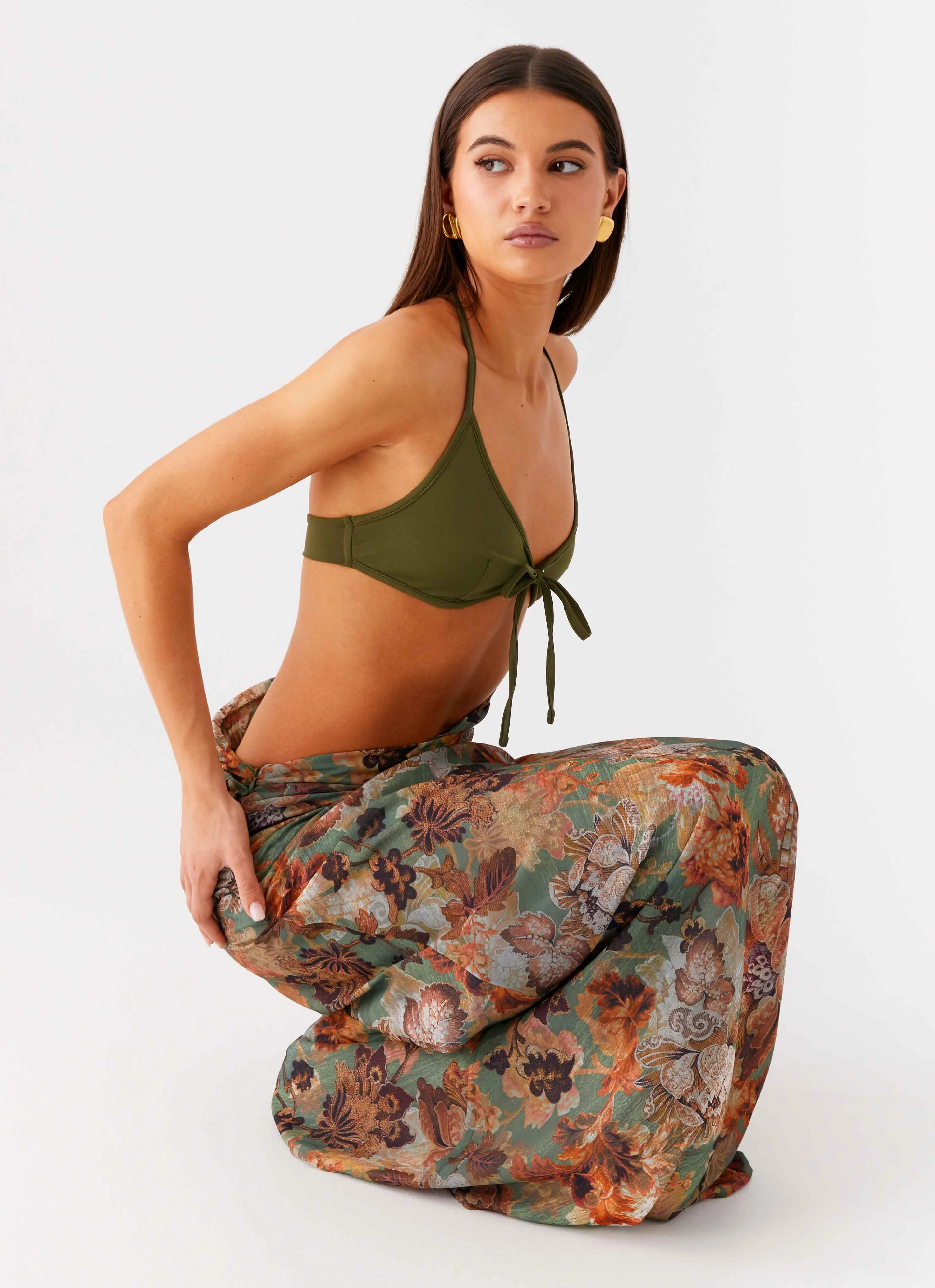 Smooth Blend Overgrown Maxi Dress - Vintage Blossom