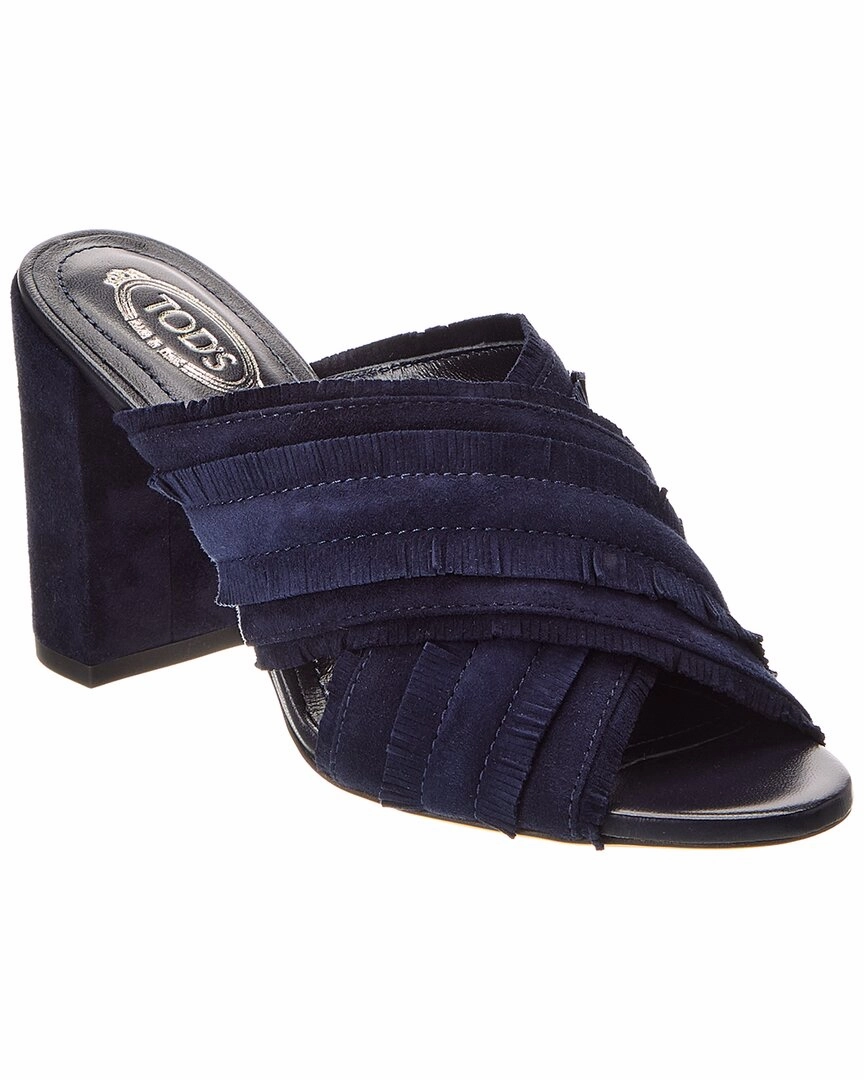 Ultimate Comfort TOD??s Suede Mule