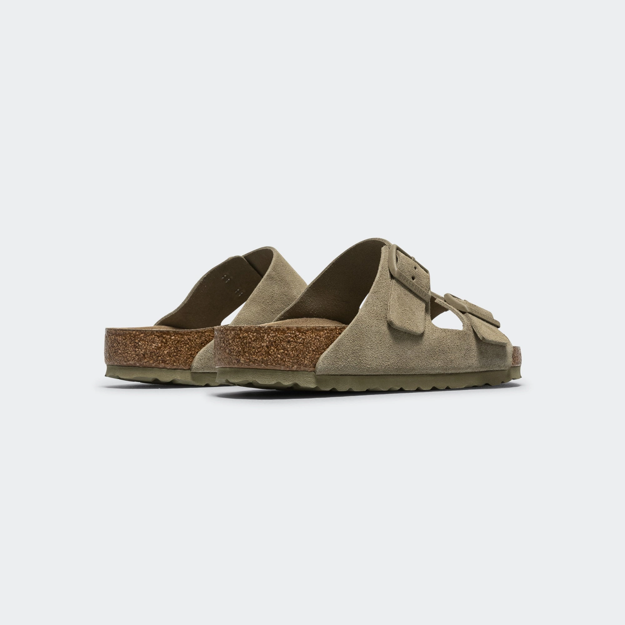 Waterproof Seam Green Fresh Arizona SFB - Faded Khaki Suede Leather