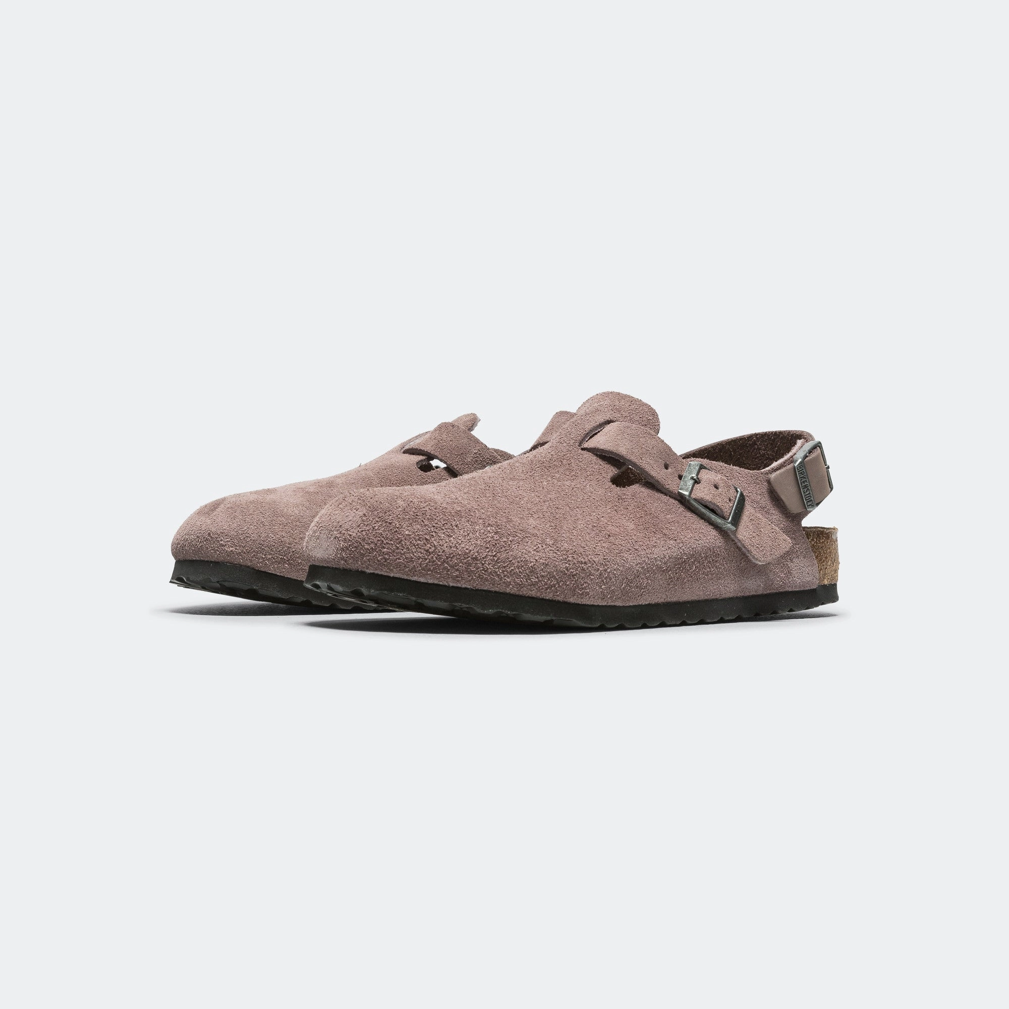 Tokio - Faded Purple Suede Leather Wraparound Design Stylish Footwear
