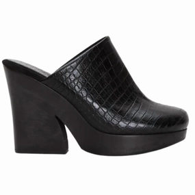 Cozy Slip-On Shoes Quick Walk Fit Toman Clog In Black