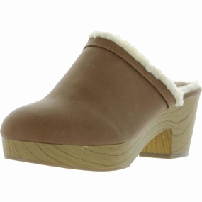 LeatherUpper Easy Vibe Tooma Womens Slides Heel Mules