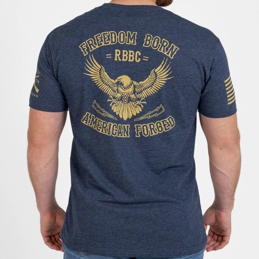 American Forged T-Shirt - Midnight Navy Essential Comfort
